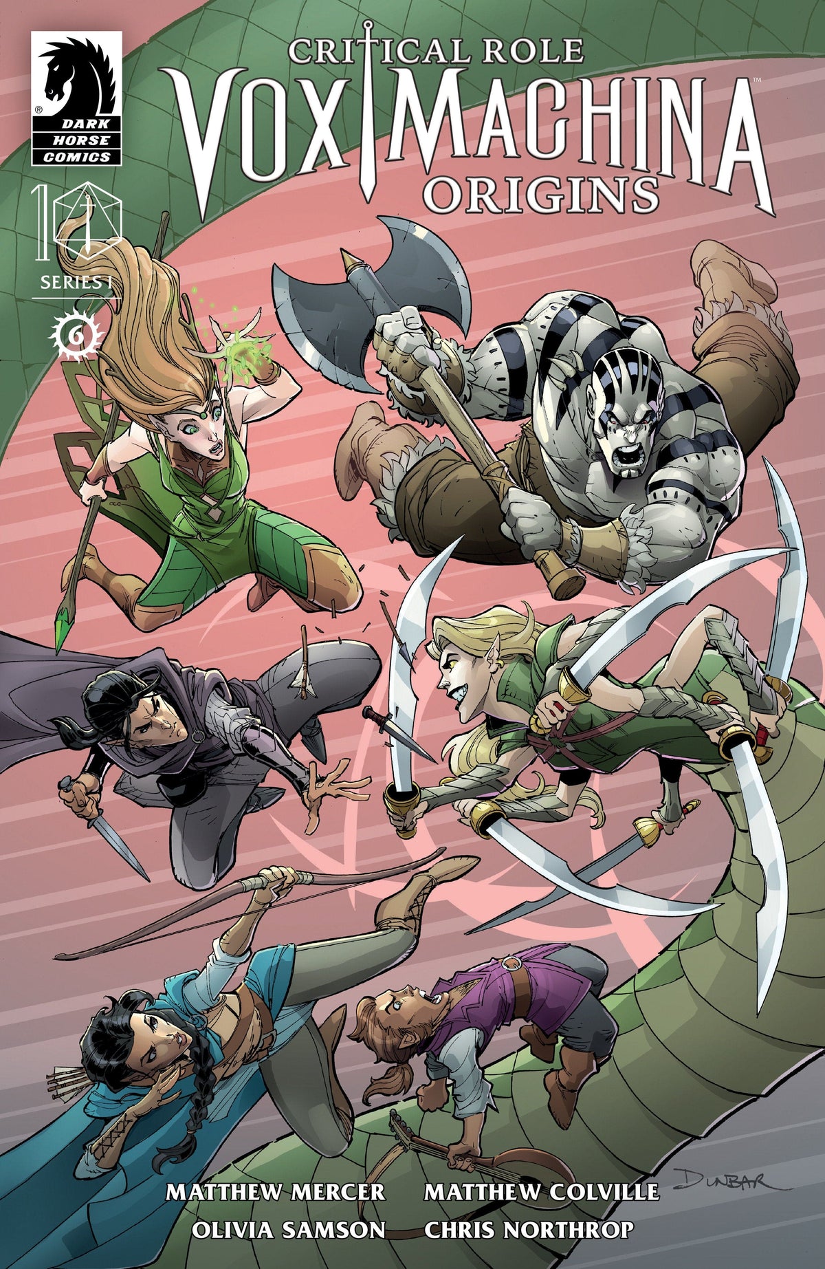 Dark Horse Comics Comic Books Critical Role: Vox Machina Origins I #6 (CVR A) (Max Dunbar) 76156801419800611 PRH-76156801419800611