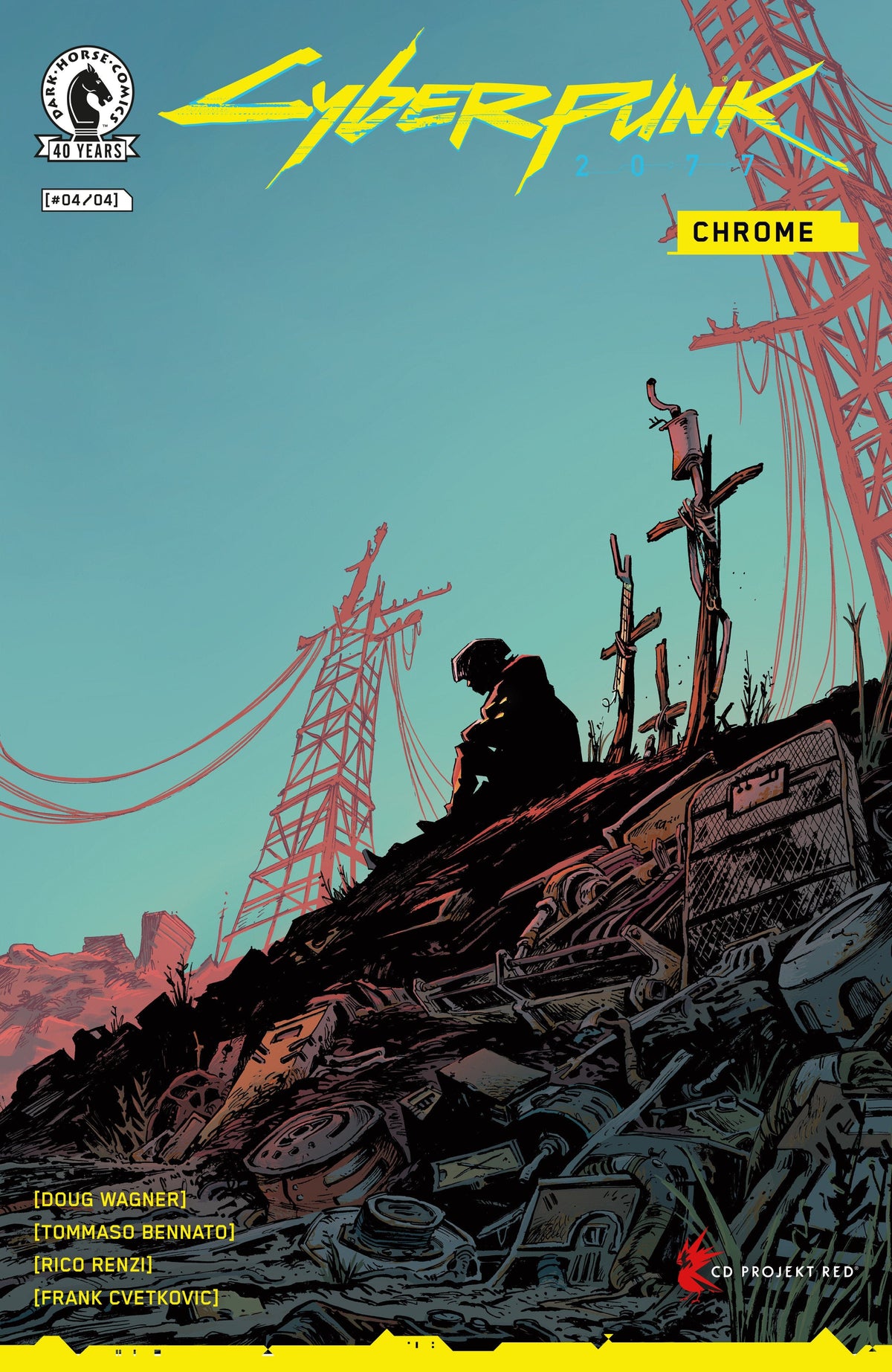Dark Horse Comics Comic Books Cyberpunk 2077: Chrome #4 (CVR A) (Tommaso Bennato) 76156801484600411 PRH-76156801484600411