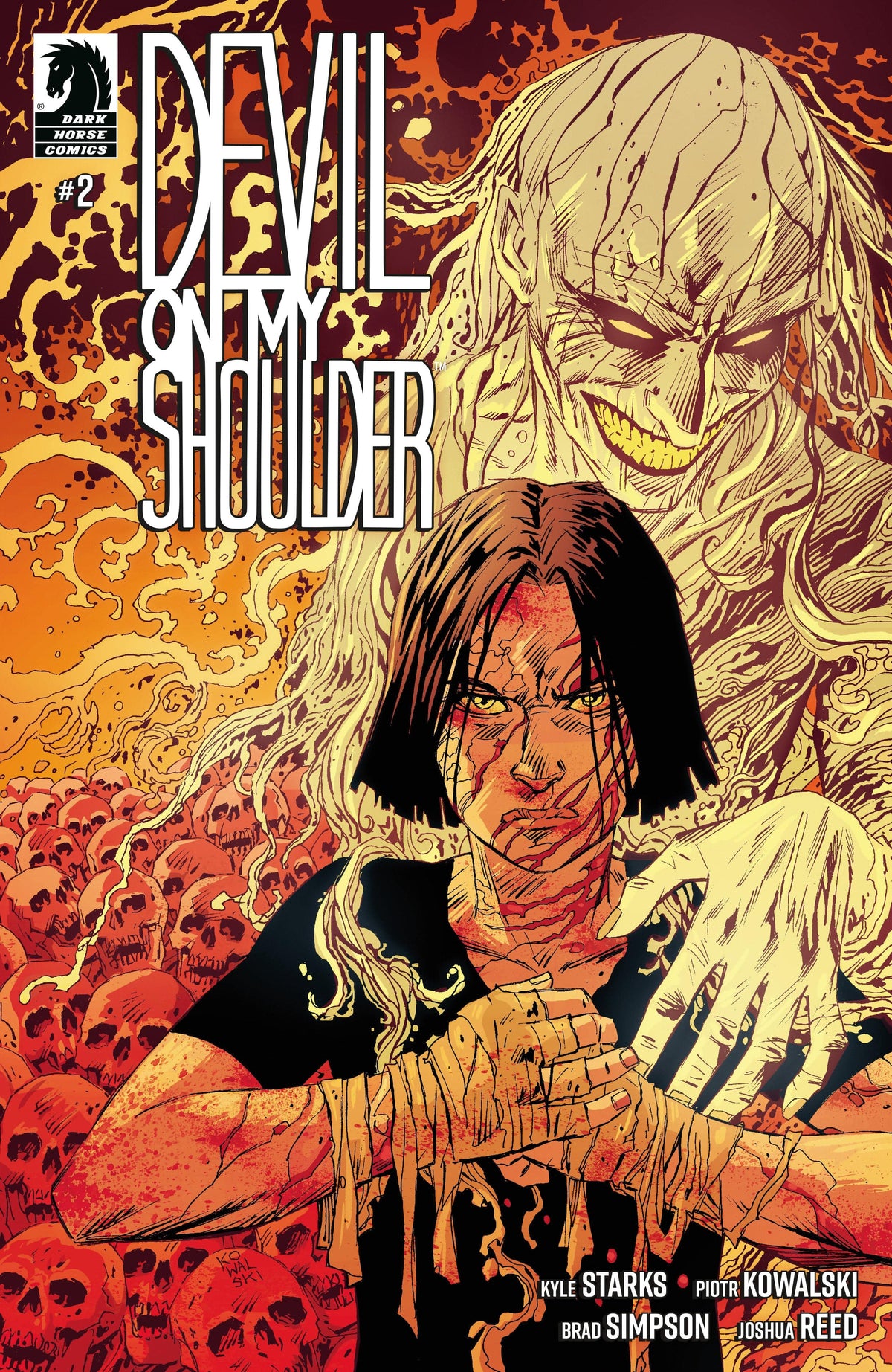 Dark Horse Comics Comic Books Devil On My Shoulder #2 (CVR A) (Piotr Kowalski) 76156801476100211 PRH-76156801476100211