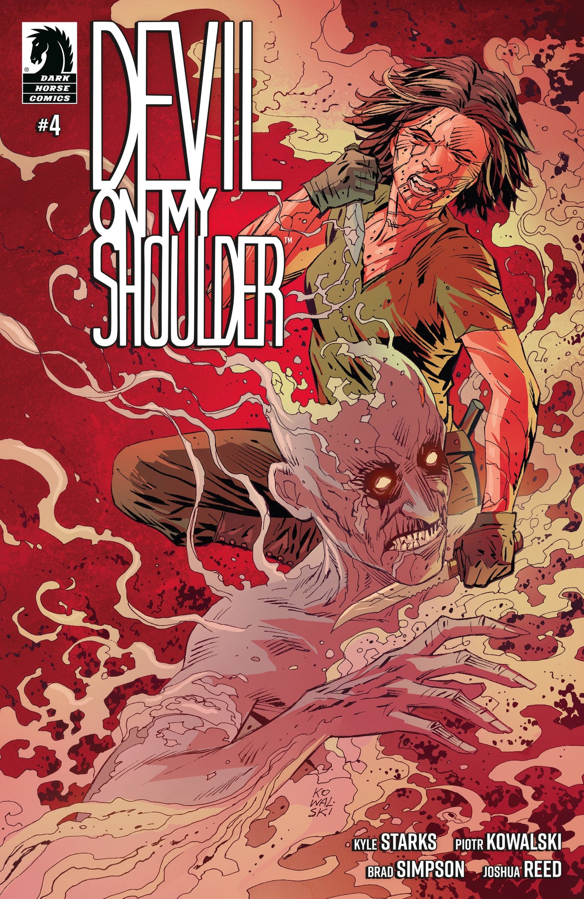 Dark Horse Comics Comic Books Devil On My Shoulder #4 (CVR A) (Piotr Kowalski) 76156801476100411 PRH-76156801476100411
