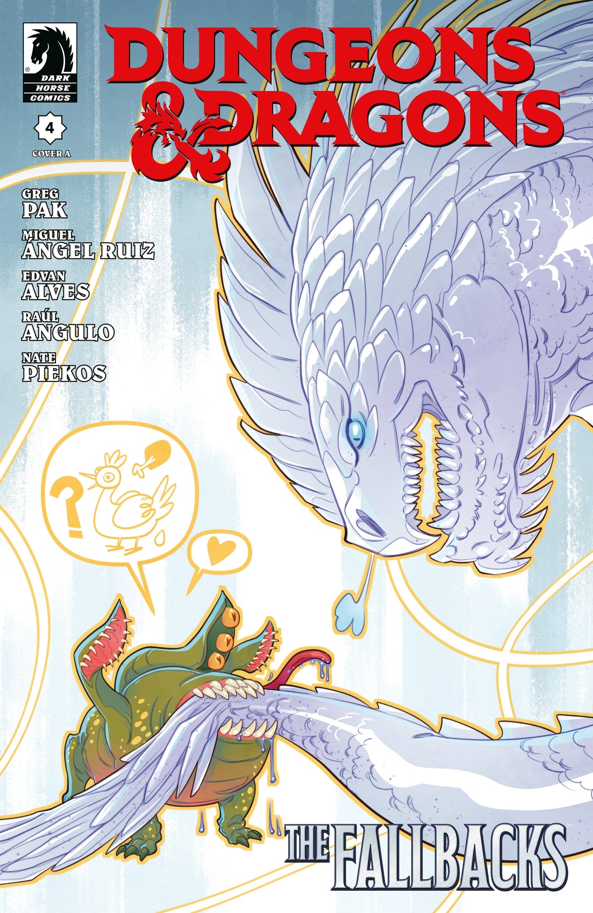 Dark Horse Comics Comic Books Dungeons & Dragons: The Fallbacks Series 1 #4 (CVR A) (Marguerite Sauvage) 76156801456300411 PRH-76156801456300411