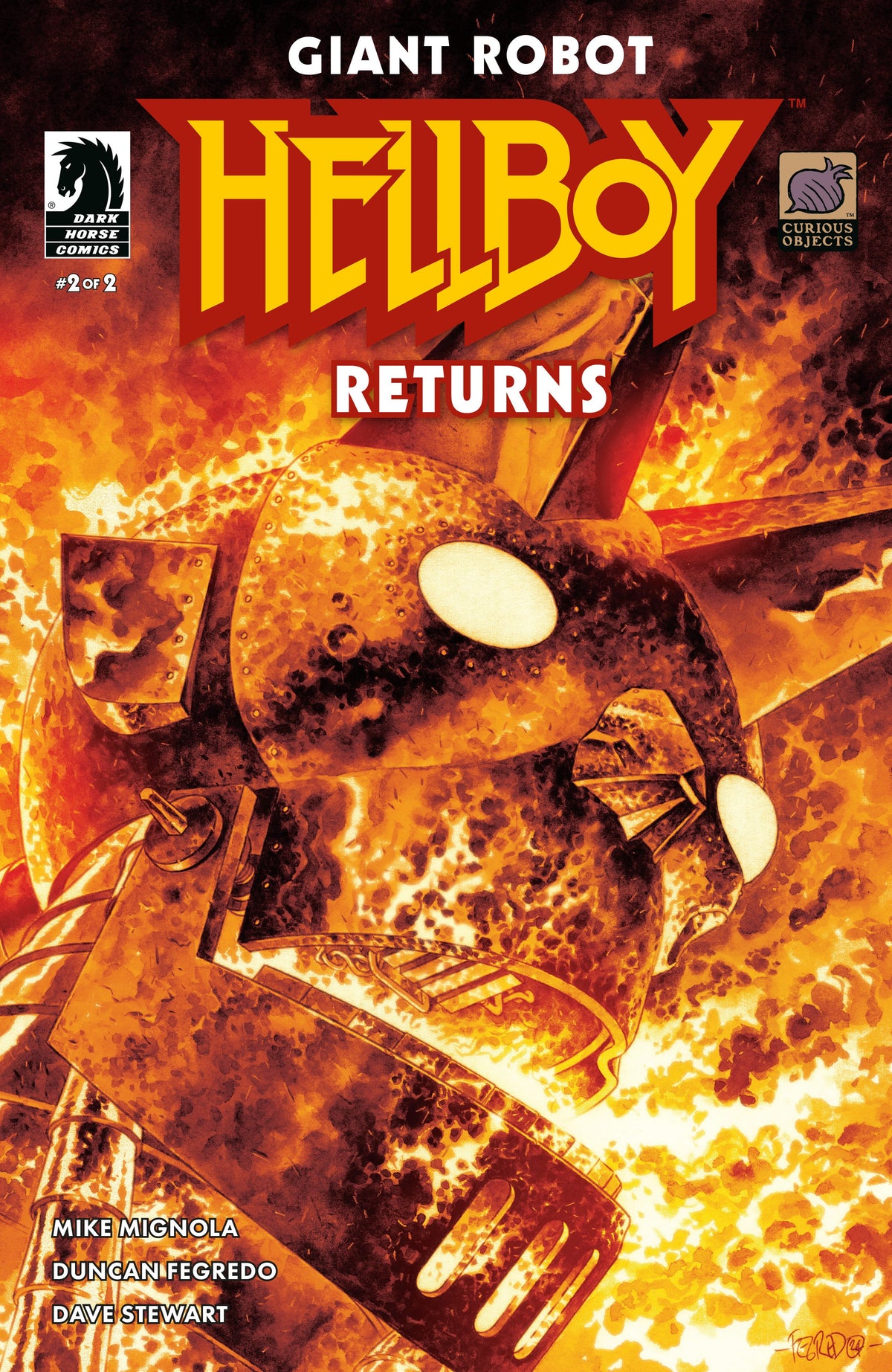 Dark Horse Comics Comic Books Giant Robot Hellboy Returns #2 (CVR A) (Duncan Fegredo) (Release Date: 09/02/2026) 76156801316000211 PRH-76156801316000211