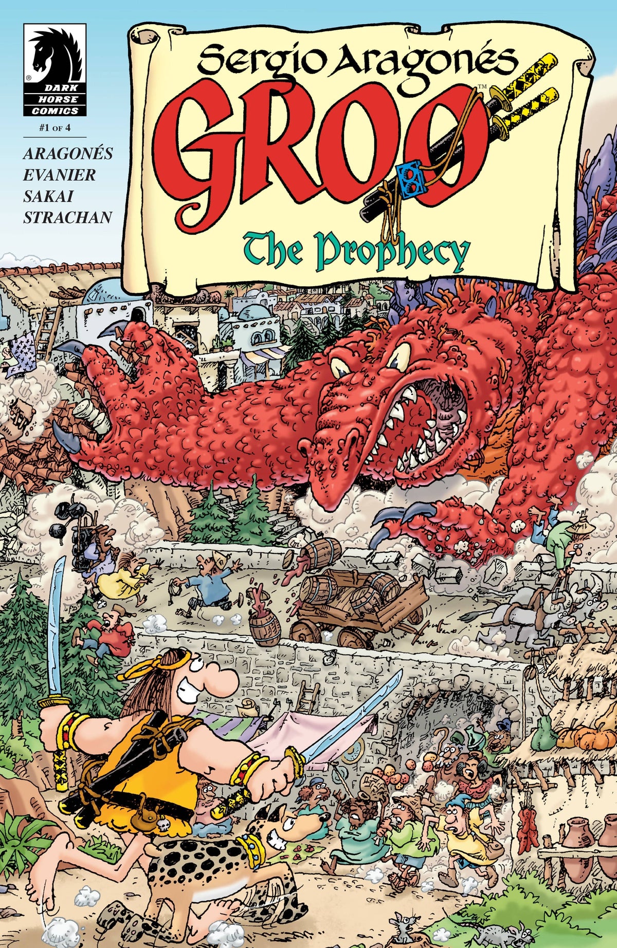 Dark Horse Comics Comic Books Groo: The Prophecy #1 (CVR A) (Sergio Aragonés) 76156801562100111 PRH-76156801562100111