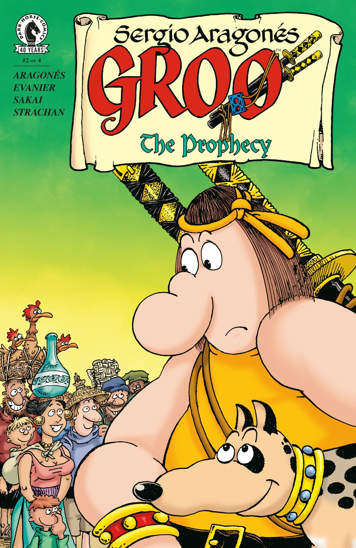 Dark Horse Comics Comic Books Groo: The Prophecy #2 (CVR A) (Sergio Aragonés) 76156801562100211 PRH-76156801562100211