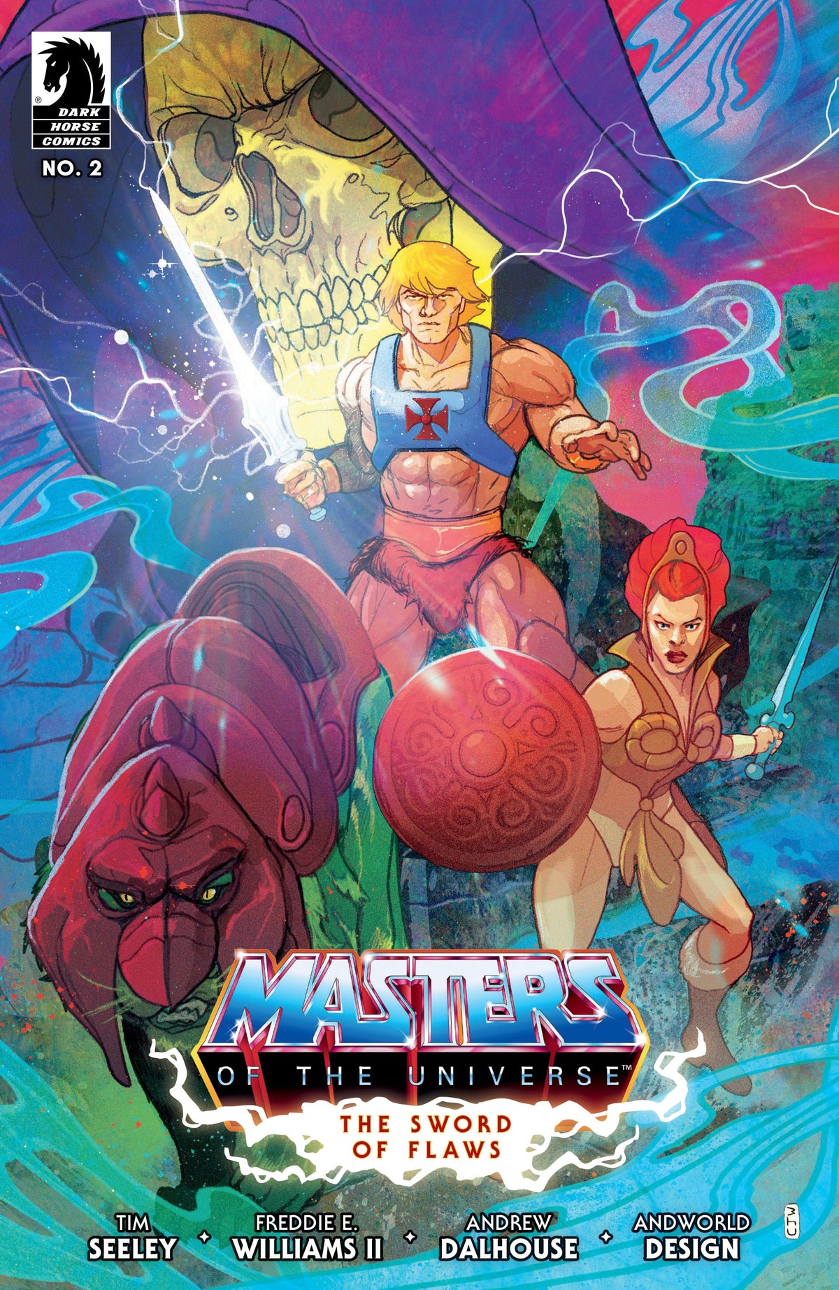 Dark Horse Comics Comic Books He-Man and the Masters of the Universe #2: The Sword of Flaws Part 2 (CVR B) (Christian Ward) 76156801401300221 PRH-76156801401300221