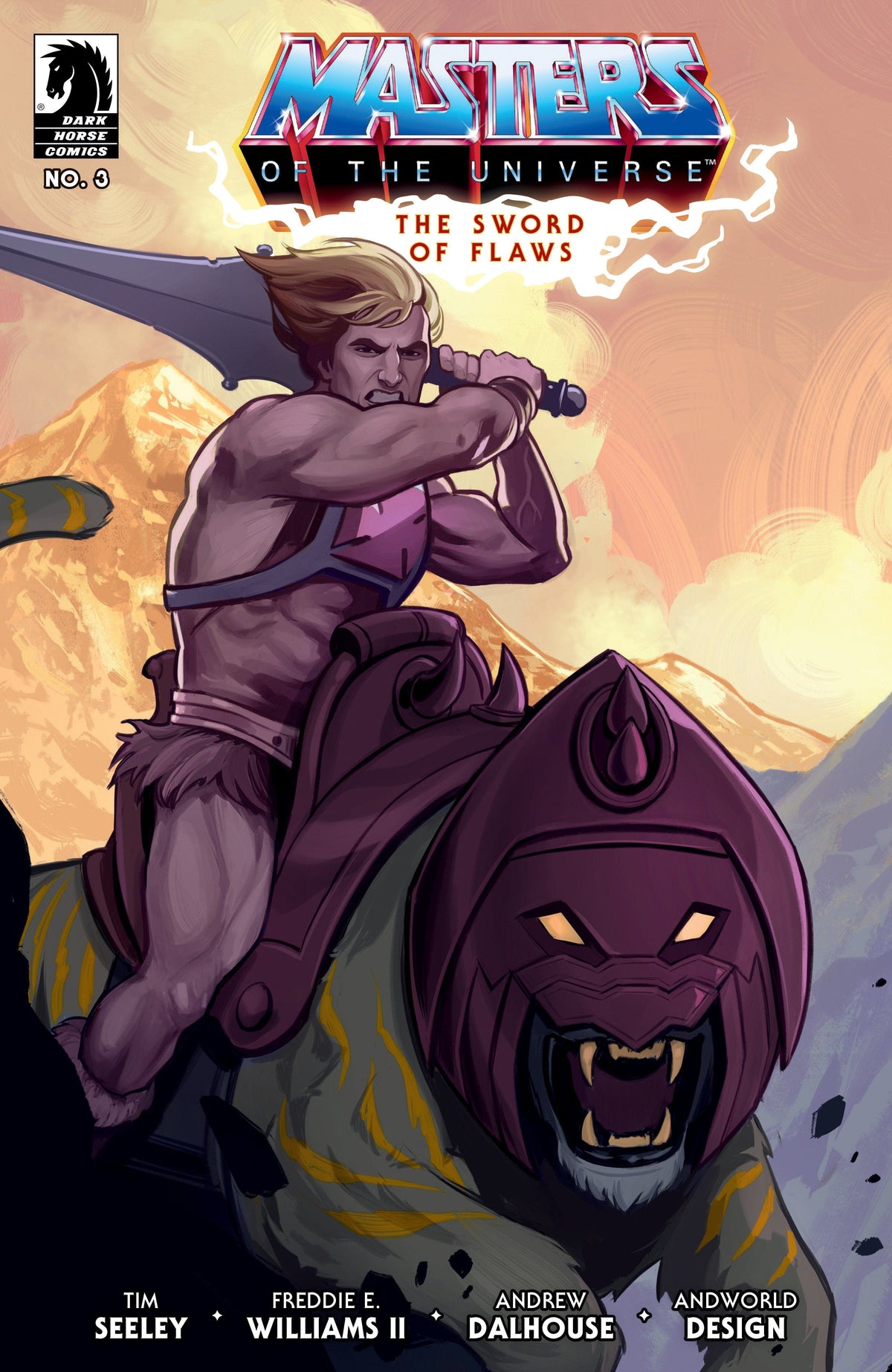 Dark Horse Comics Comic Books He-Man and the Masters of the Universe #3: The Sword of Flaws Part 3 (CVR B) (Caitlin Yarsky) 76156801401300321 PRH-76156801401300321