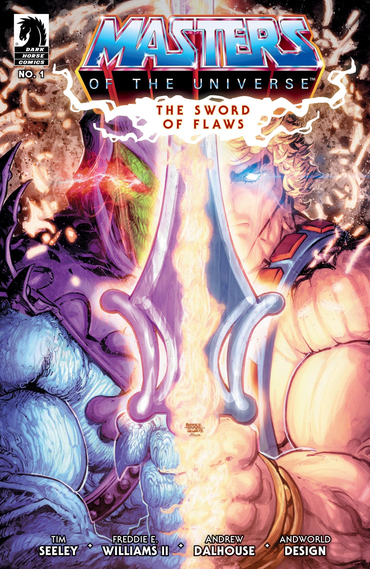 Dark Horse Comics Comic Books He-Man and the Masters of the Universe: The Sword of Flaws #1 (CVR A) (Freddie Williams II) 76156801401300111 PRH-76156801401300111