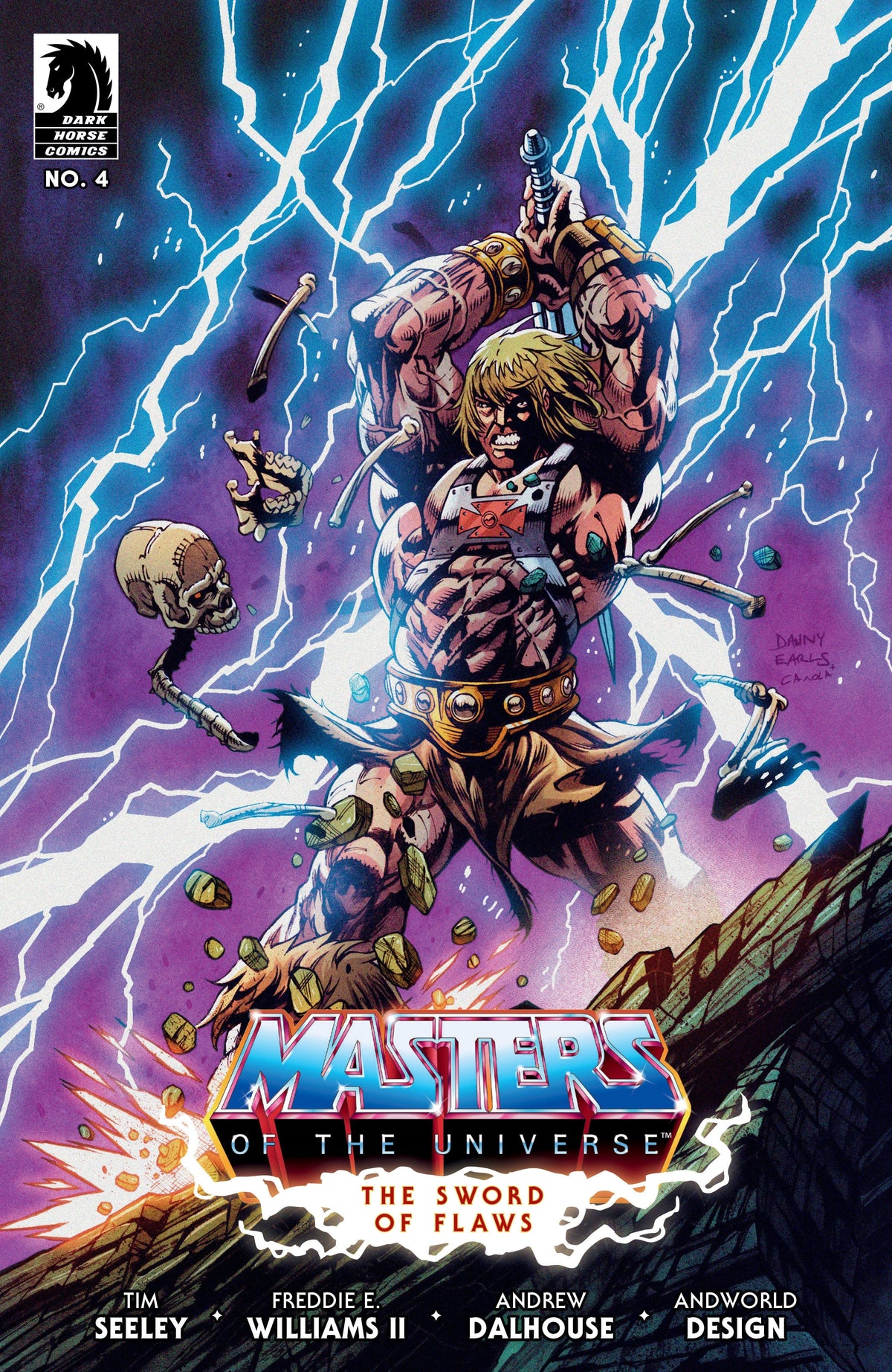 Dark Horse Comics Comic Books He-Man and the Masters of the Universe: The Sword of Flaws Part 4 (CVR B) (Dan Earls) 76156801401300421 PRH-76156801401300421