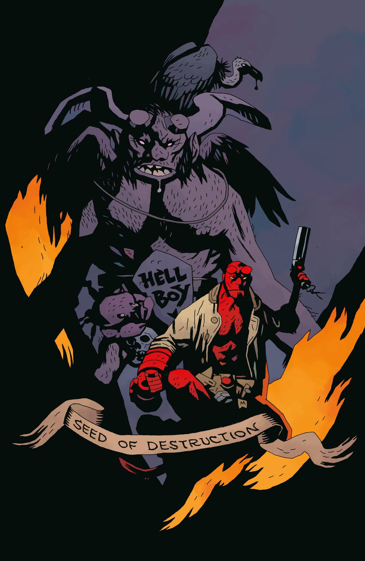Dark Horse Comics Comic Books > Incentives Hellboy: Seed of Destruction #1 (Facsimile Reprint) (CVR B) (1:25) (Mike Mignola) 76156801600000121 PRH-76156801600000121