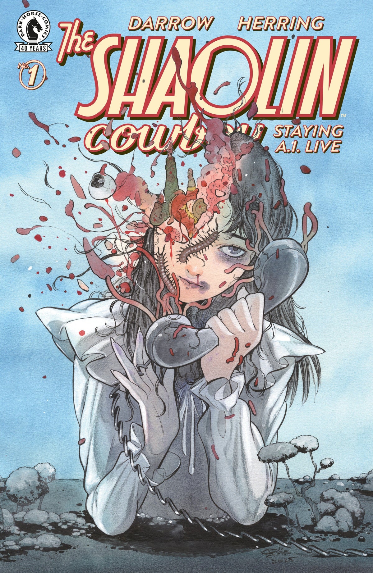 Dark Horse Comics Comic Books > Incentives Shaolin Cowboy: Staying A.I.Live #1 (CVR C) (1:25) (Peach Momoko) 76156801595900131 PRH-76156801595900131