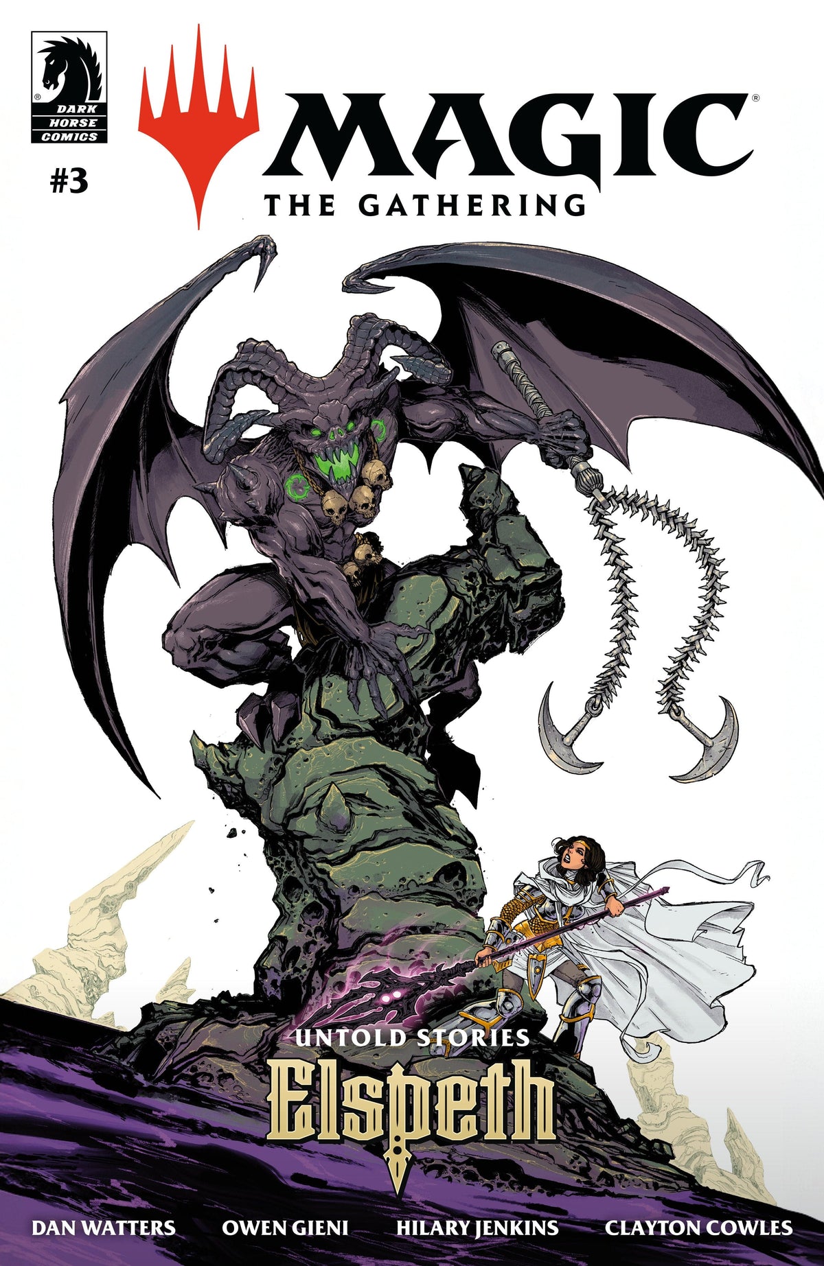 Dark Horse Comics Comic Books Magic: The Gathering: Untold Stories--Elspeth #3 (CVR A) (Owen Gieni) 76156801399300311 PRH-76156801399300311