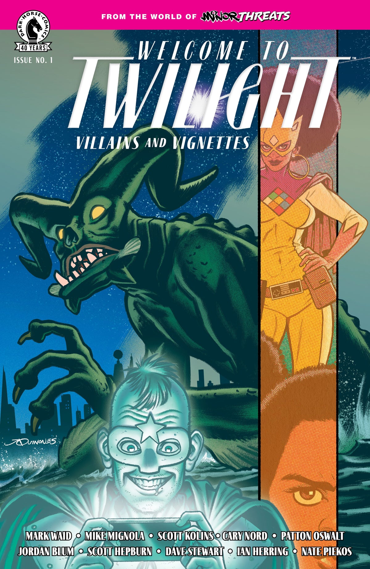 Dark Horse Comics Comic Books Minor Threats: Welcome to Twilight: Villains and Vignettes #1 (CVR B) (Joe Quinones) (Release Date: 10/28/2026) 76156801494500121 PRH-76156801494500121