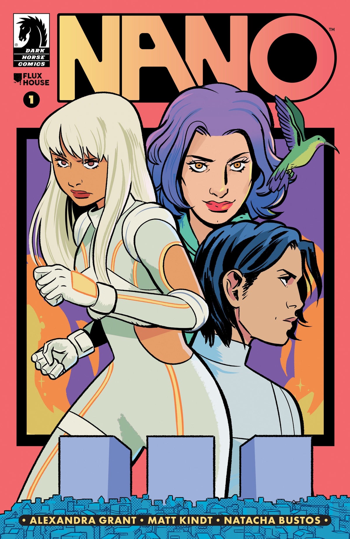 Dark Horse Comics Comic Books Nano #1 (CVR A) (Natacha Bustos) 76156801597300111 PRH-76156801597300111