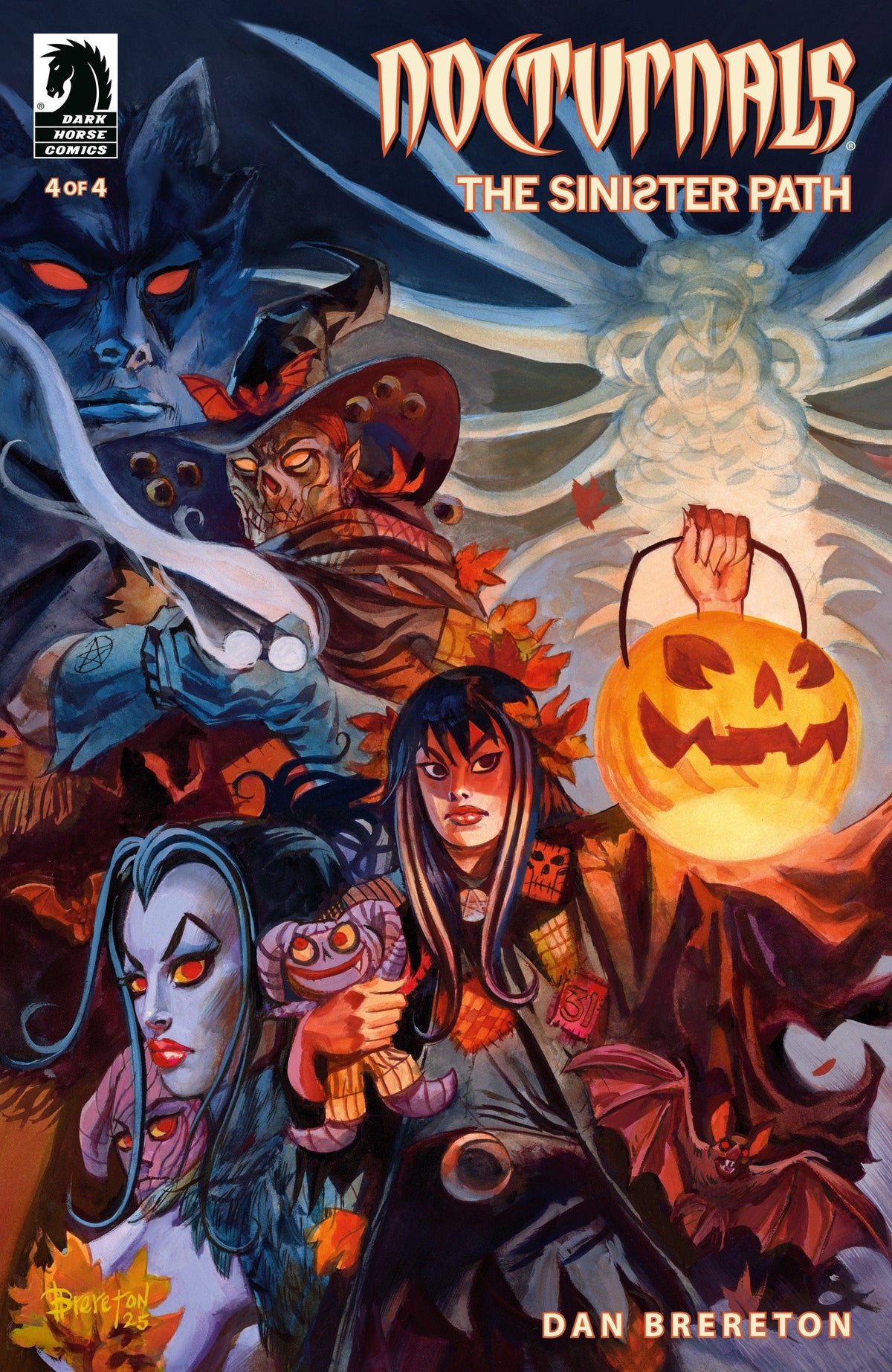 Dark Horse Comics Comic Books Nocturnals: The Sinister Path #4 (CVR A) (Dan Brereton) 76156801444000411 PRH-76156801444000411