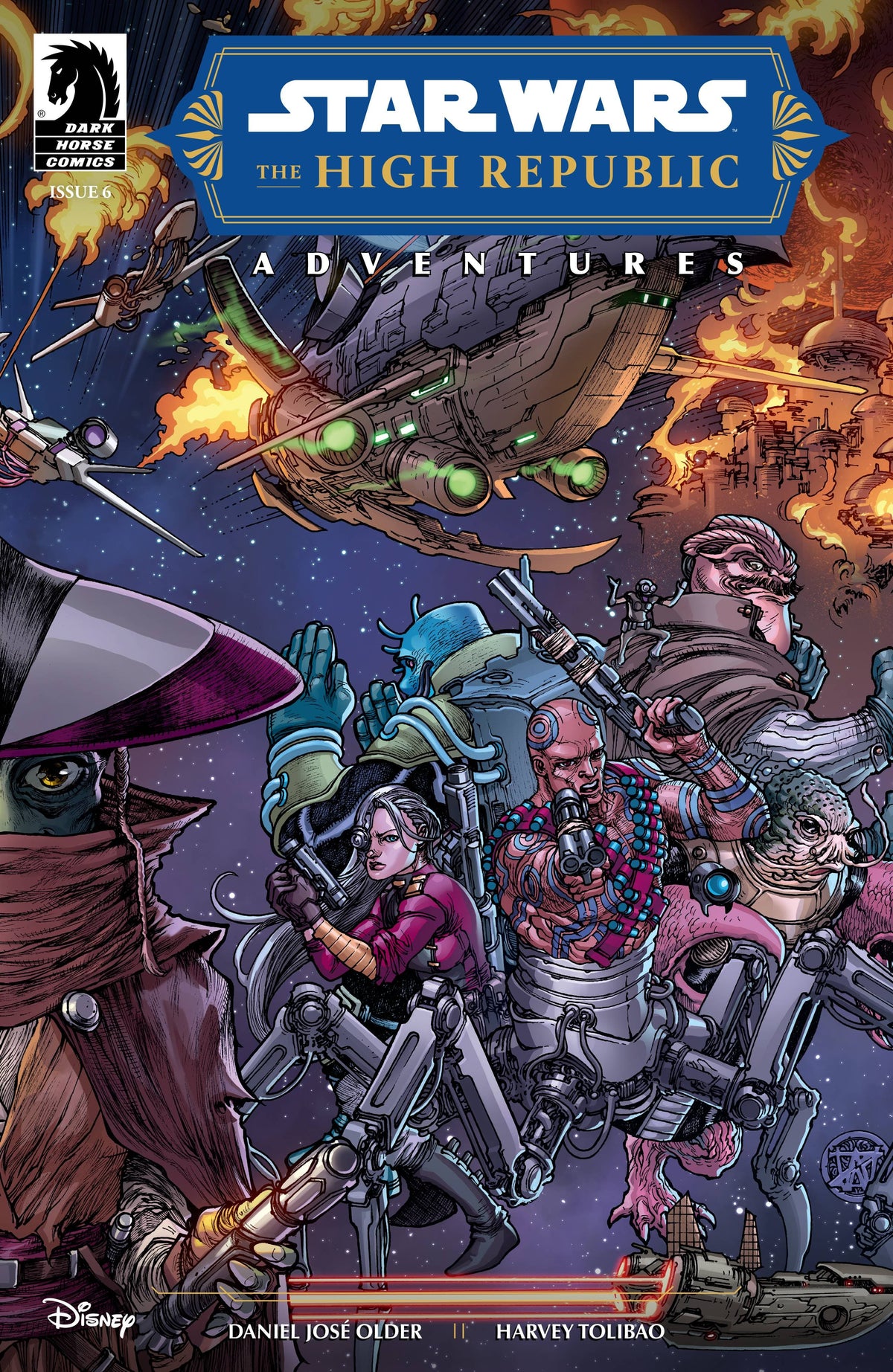 Dark Horse Comics Comic Books STAR WARS HIGH REPUBLIC ADVENTURES #6 (OF 8) 76156801030500611 MAR239475