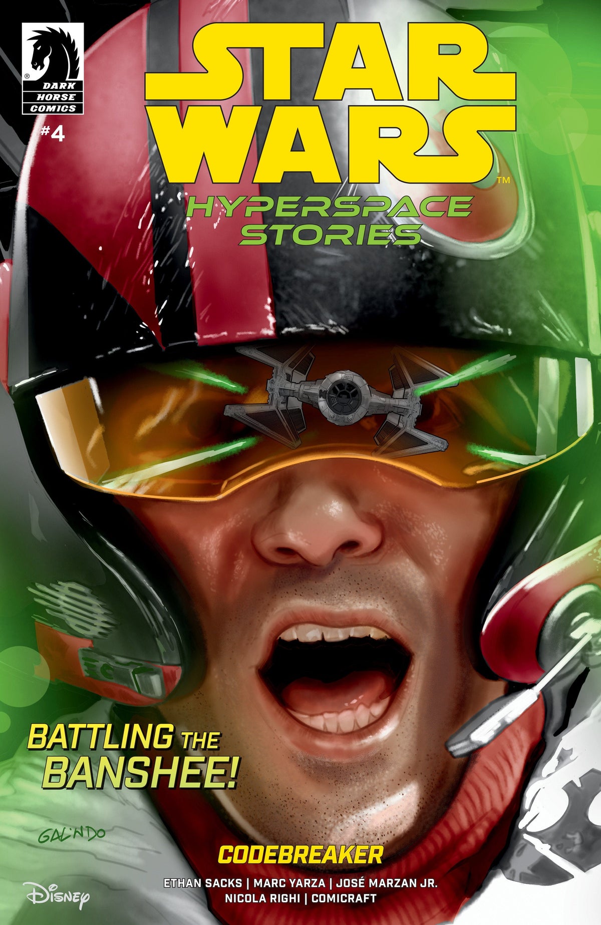 Dark Horse Comics Comic Books Star Wars: Hyperspace Stories--Codebreaker #4 (CVR A) (Diego Galindo) 76156801384900411 PRH-76156801384900411