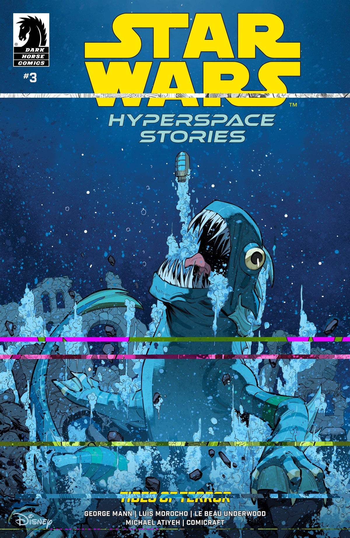 Dark Horse Comics Comic Books Star Wars: Hyperspace Stories--Tides of Terror #3 (CVR A) (Eduardo Mello) 76156801385600311 PRH-76156801385600311