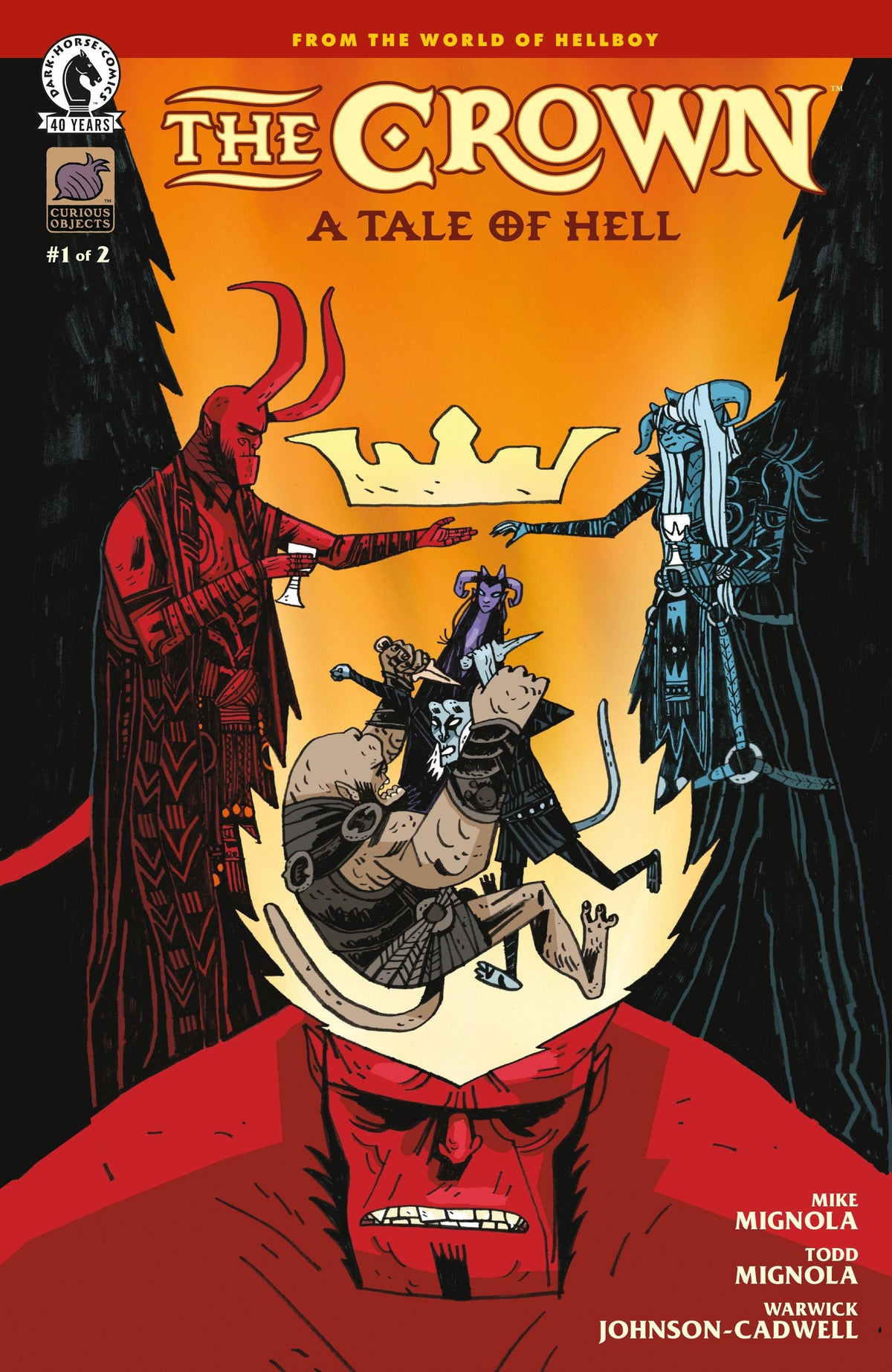 Dark Horse Comics Comic Books The Crown: A Tale of Hell #1 (CVR A) (Warwick Johnson-Cadwell) 76156801493800111 PRH-76156801493800111