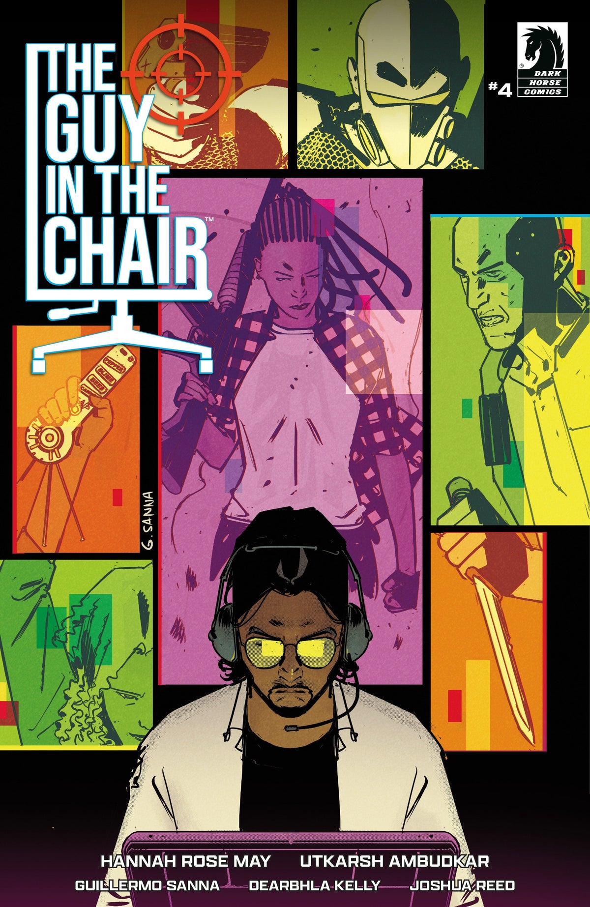 Dark Horse Comics Comic Books The Guy in the Chair #4 (CVR A) (Guillermo Sanna) 76156801457000411 PRH-76156801457000411