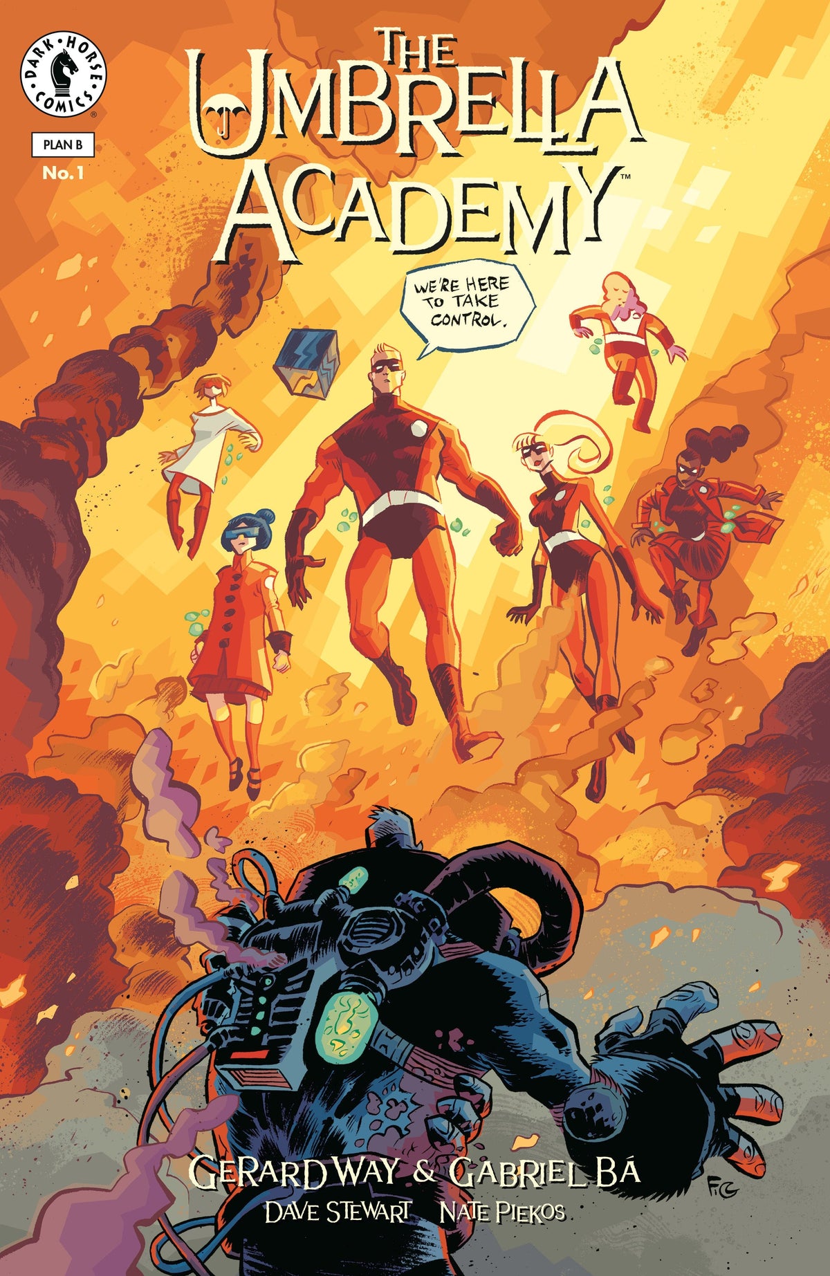 Dark Horse Comics Comic Books The Umbrella Academy: Plan B #1 (CVR B) (Fabio Moon) 76156801420400121 PRH-76156801420400121