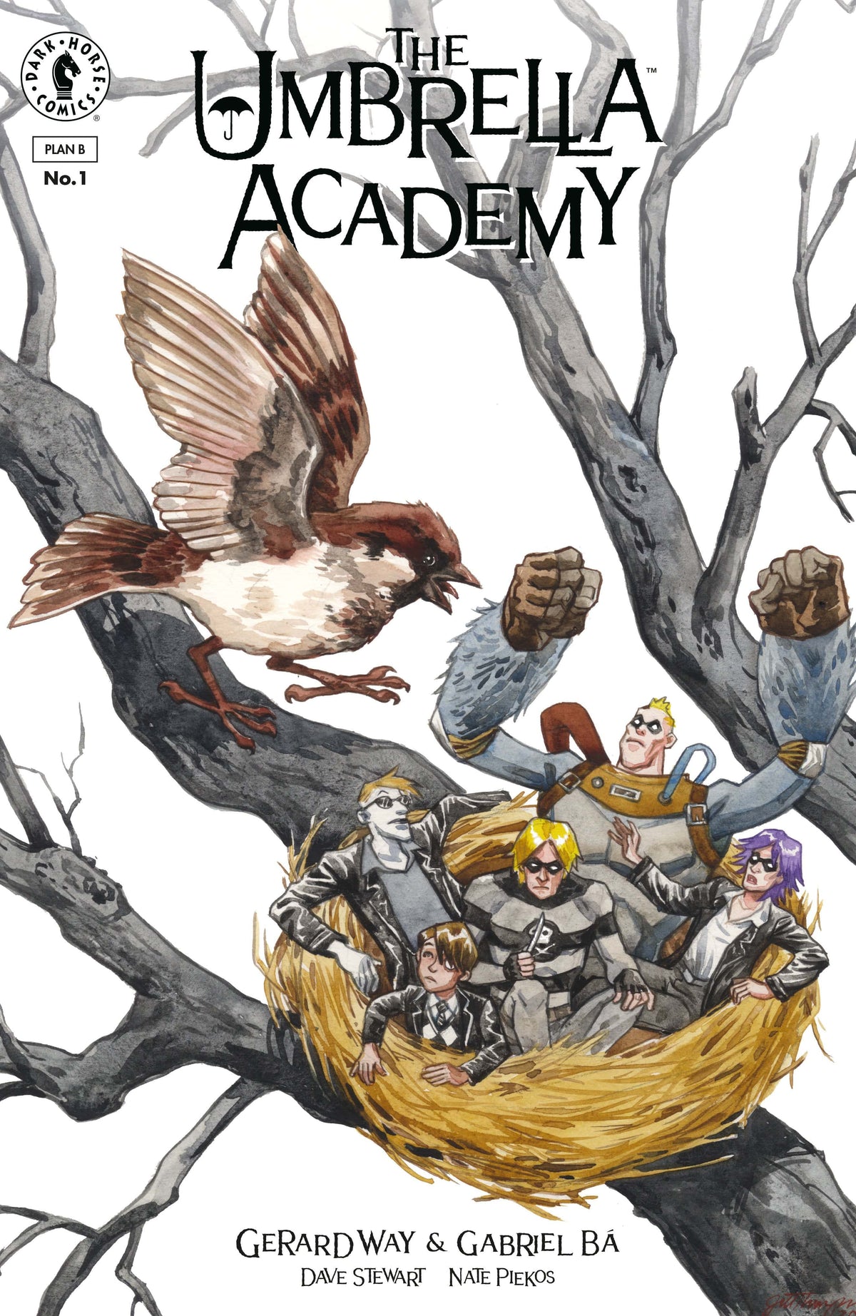 Dark Horse Comics Comic Books The Umbrella Academy: Plan B #1 (CVR G) (Jill Thompson) 76156801420400171 PRH-76156801420400171