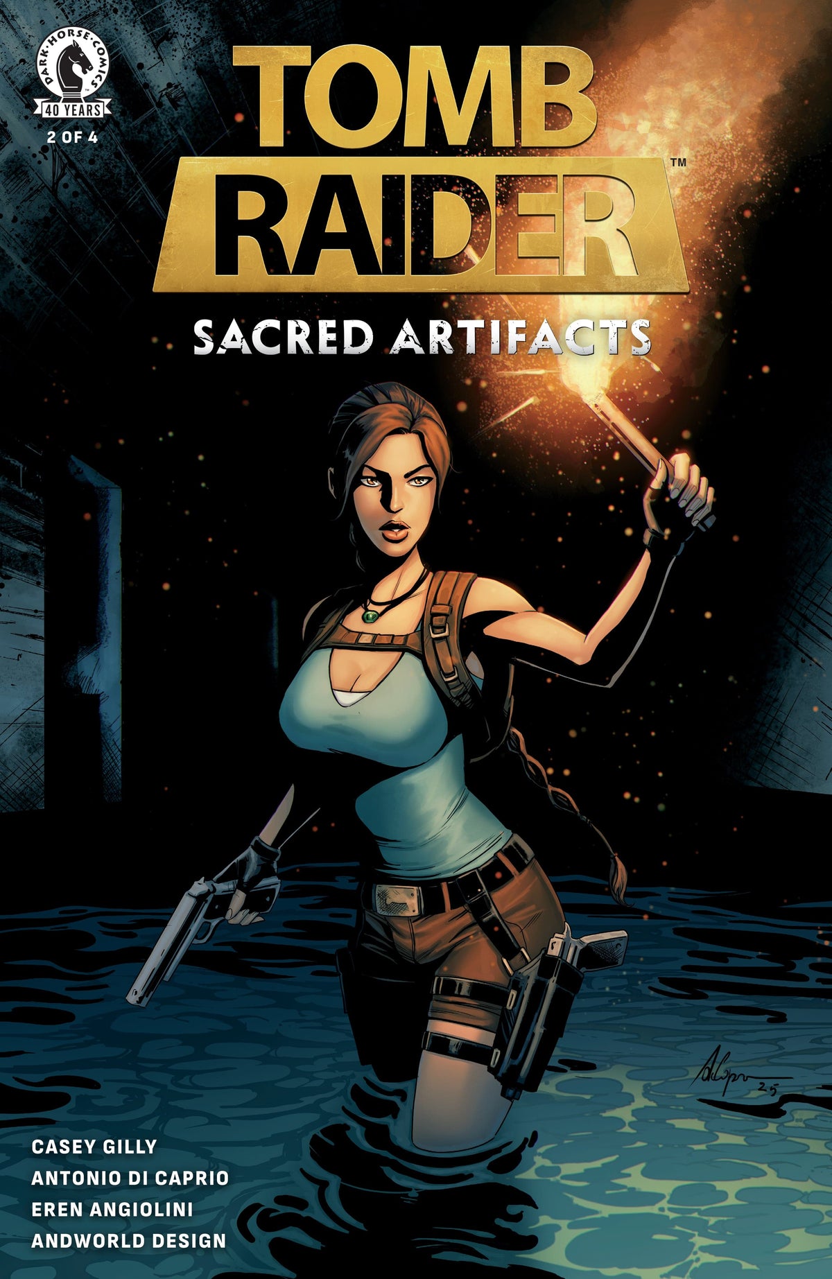 Dark Horse Comics Comic Books Tomb Raider: Sacred Artifacts #2 (CVR A) (Antonio di Caprio) 76156801490700211 PRH-76156801490700211