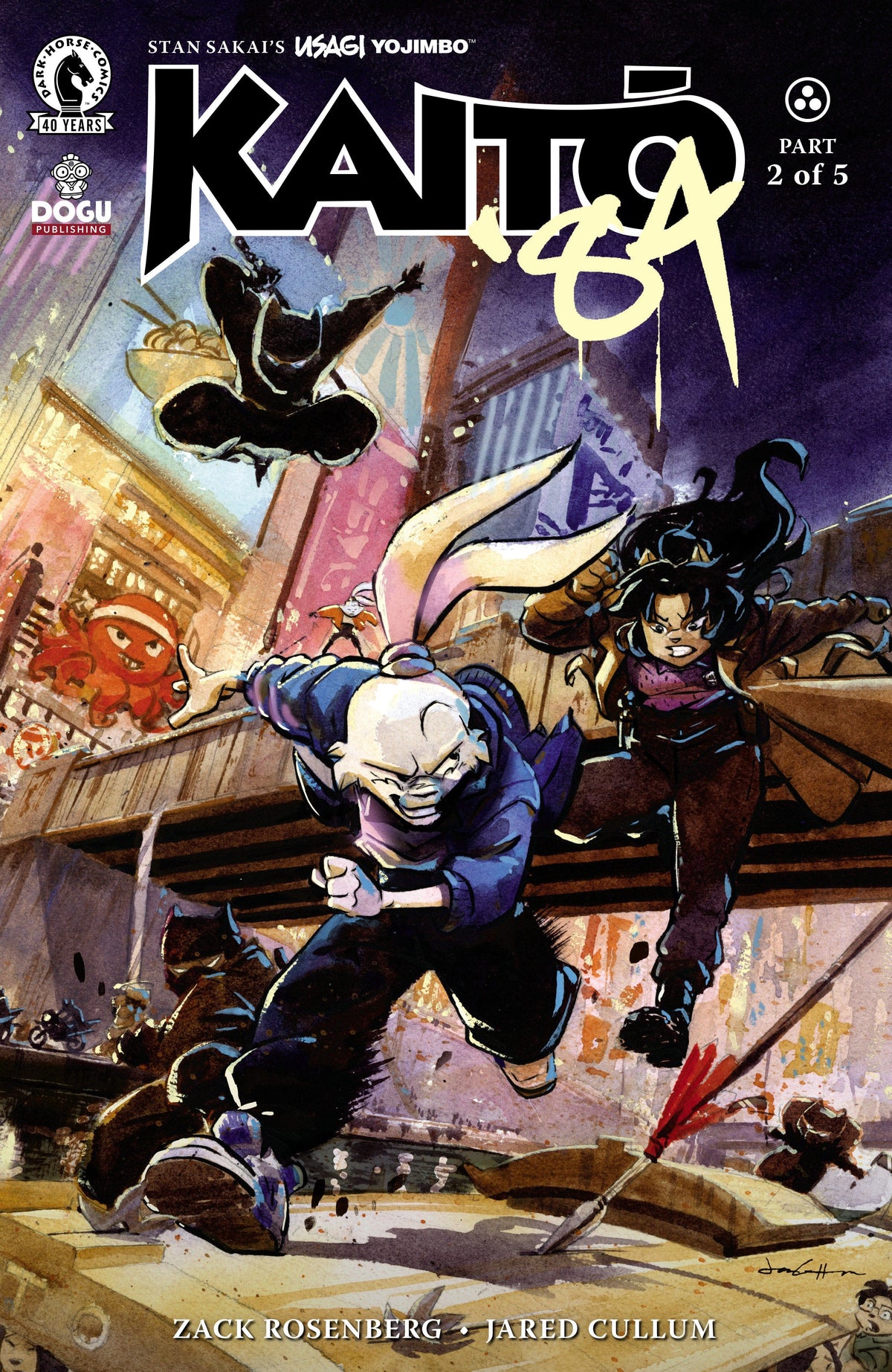 Dark Horse Comics Comic Books Usagi Yojimbo: Kaito '84 #2 (CVR A) (Jared Cullum) 76156801508900211 PRH-76156801508900211