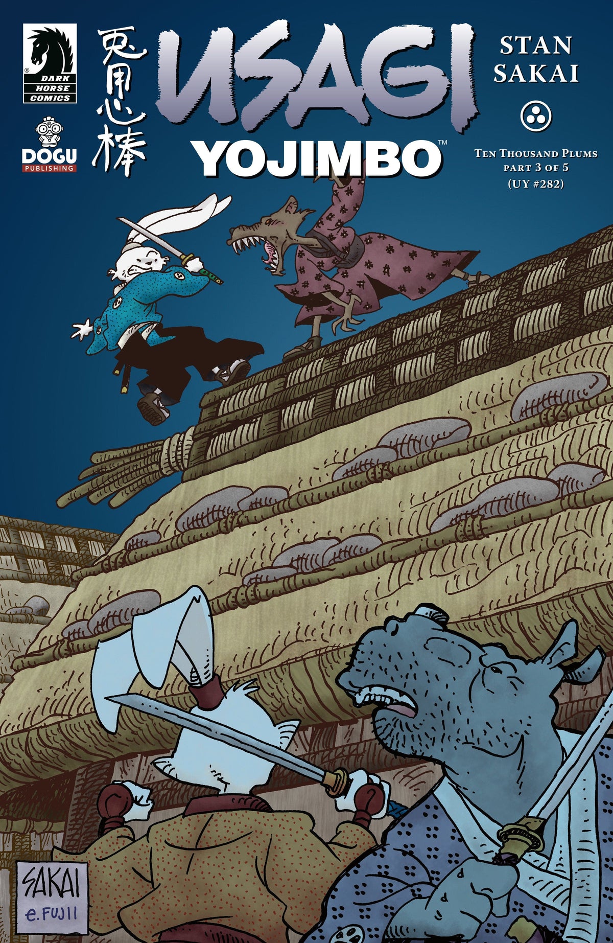 Dark Horse Comics Comic Books Usagi Yojimbo: Ten Thousand Plums #3 (CVR A) (Stan Sakai) 76156801372600311 PRH-76156801372600311