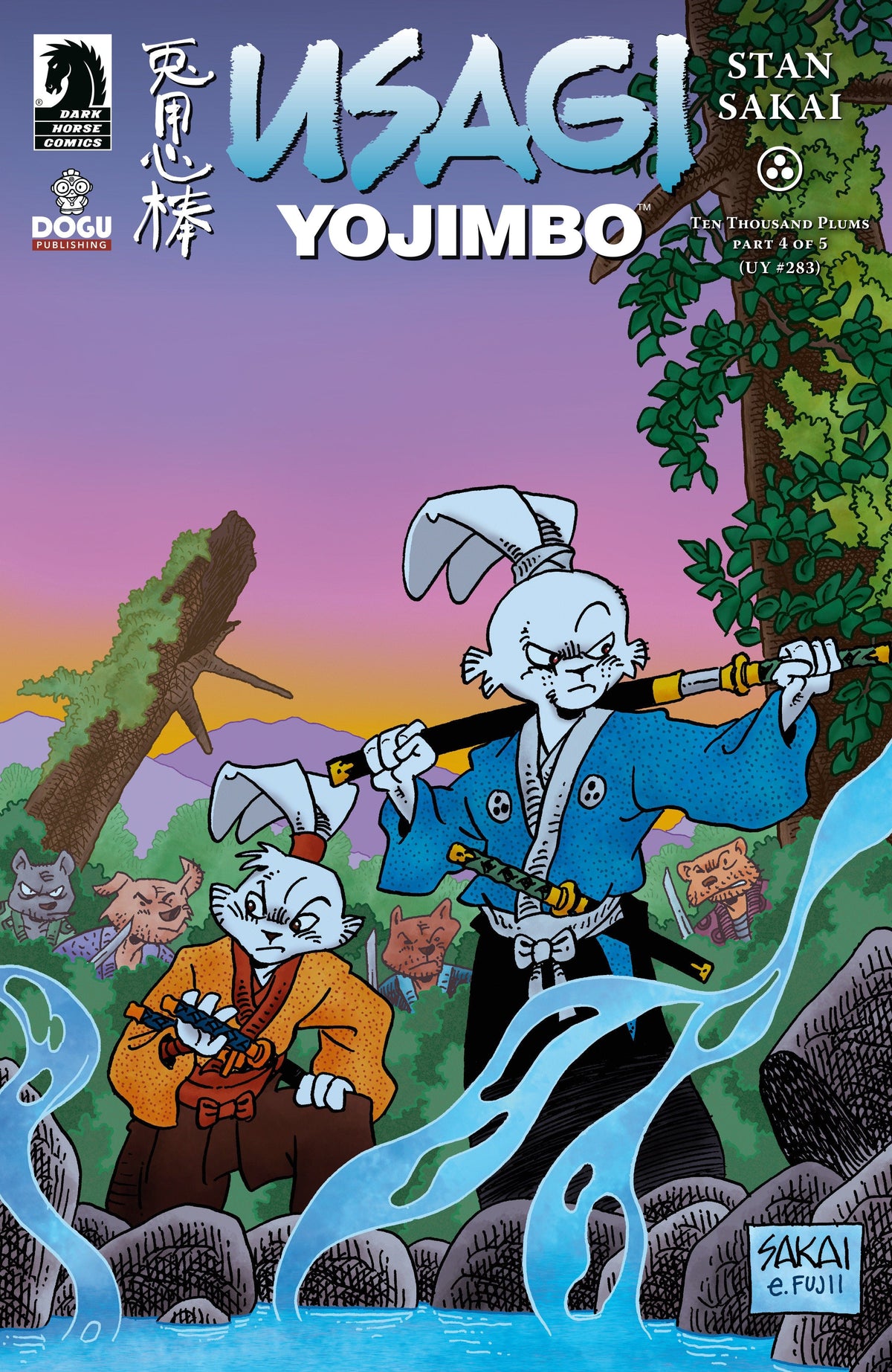 Dark Horse Comics Comic Books Usagi Yojimbo: Ten Thousand Plums #4 (CVR A) (Stan Sakai) 76156801372600411 PRH-76156801372600411
