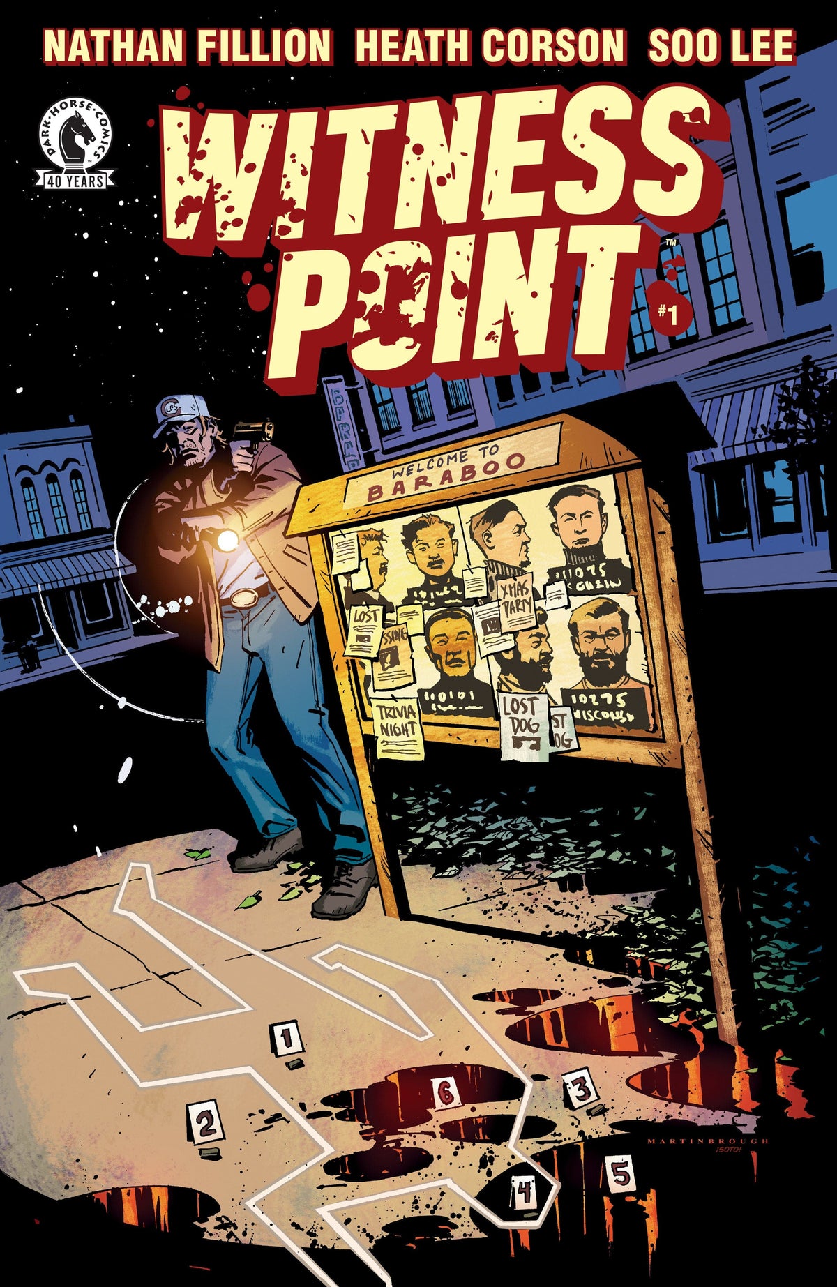 Dark Horse Comics Comic Books Witness Point #1 (CVR B) (Shawn Martinbrough) 76156801596600121 PRH-76156801596600121