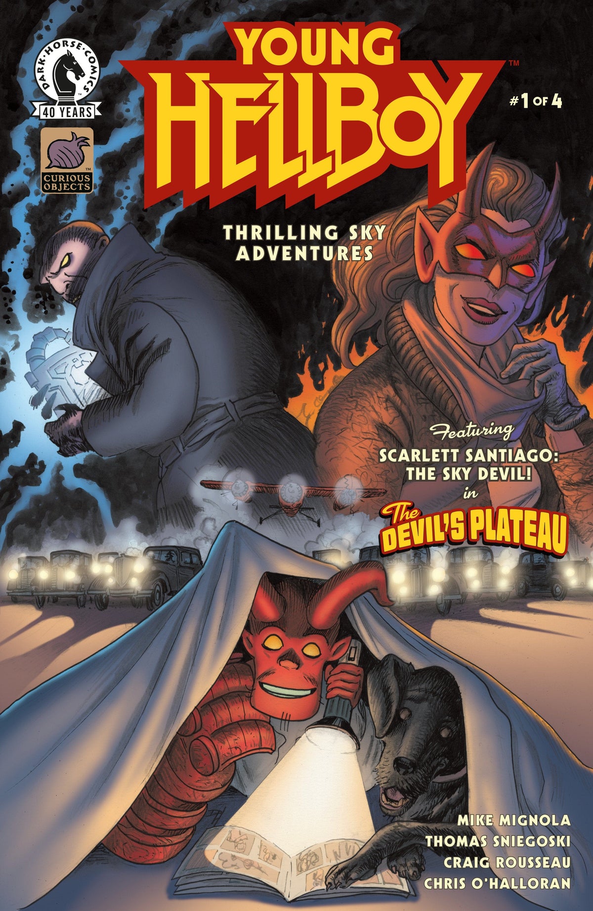 Dark Horse Comics Comic Books Young Hellboy: Thrilling Sky Adventures #1 (CVR A) (Craig Rousseau) 76156801568300111 PRH-76156801568300111