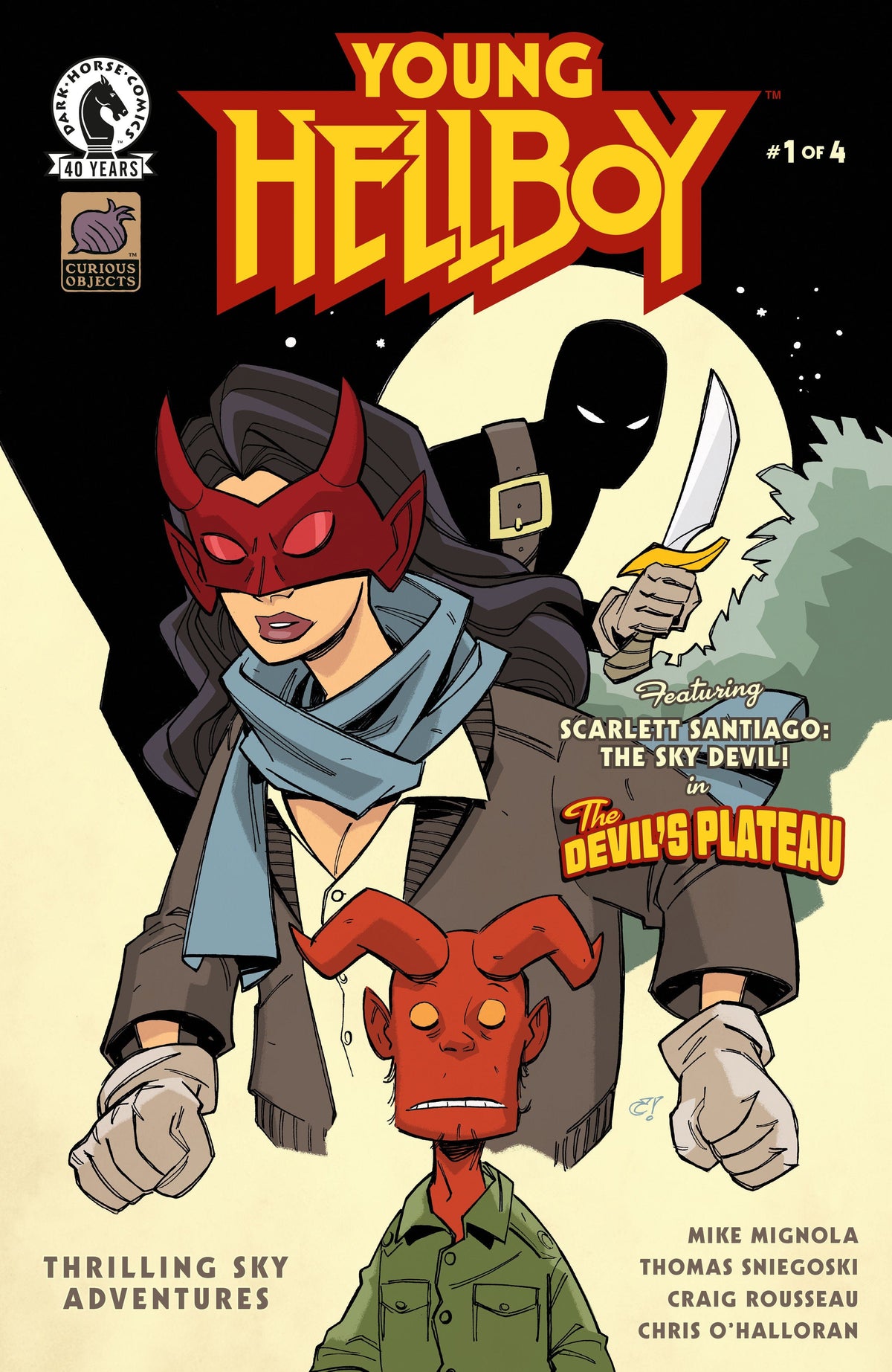 Dark Horse Comics Comic Books Young Hellboy: Thrilling Sky Adventures #1 (CVR B) (David Hitchcock) 76156801568300121 PRH-76156801568300121