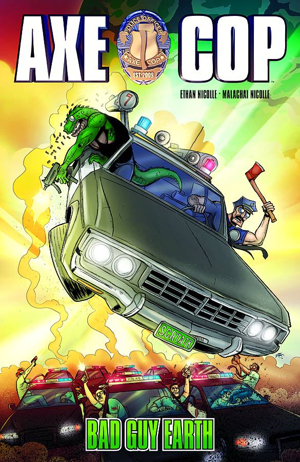 DARK HORSE PRH Graphic Novel Axe Cop TP Vol 02 Bad Guy Earth BUYS-9781595828255 BUYS-JUN110034