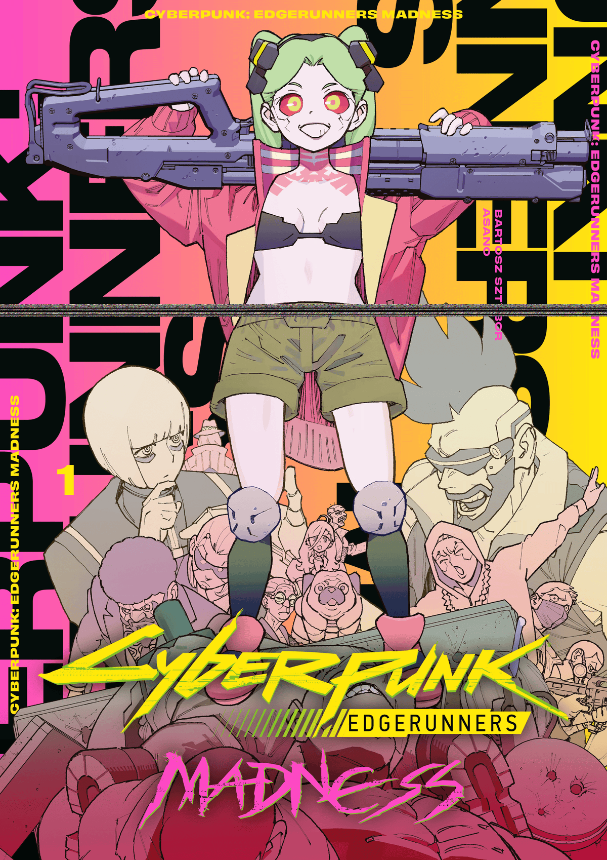 Dark Horse Comics Graphic Novel Cyberpunk: Edgerunners MADNESS Volume 1 TP 9781506752921 PRH-9781506752921