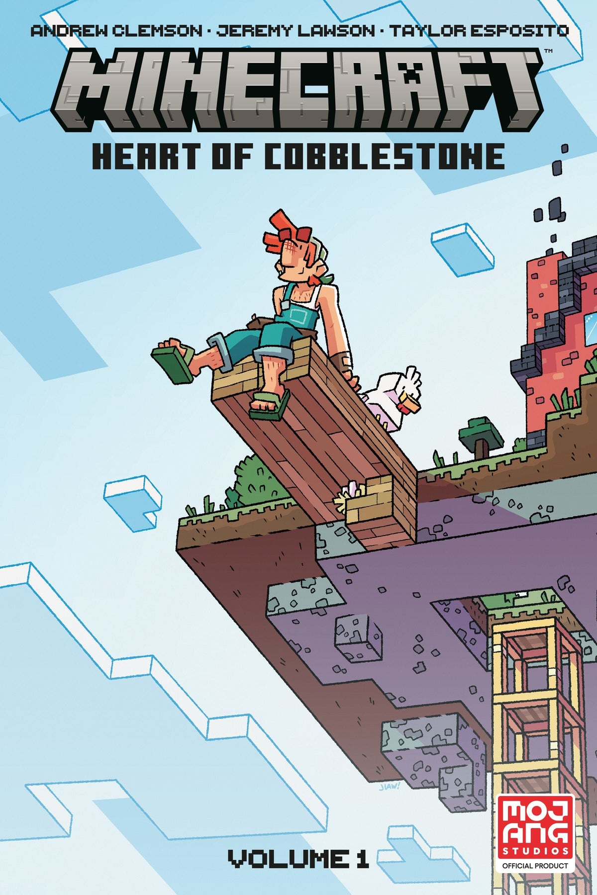 Dark Horse Comics Graphic Novel Minecraft: Heart of Cobblestone Vol. 1 TP 9781506744698 PRH-9781506744698