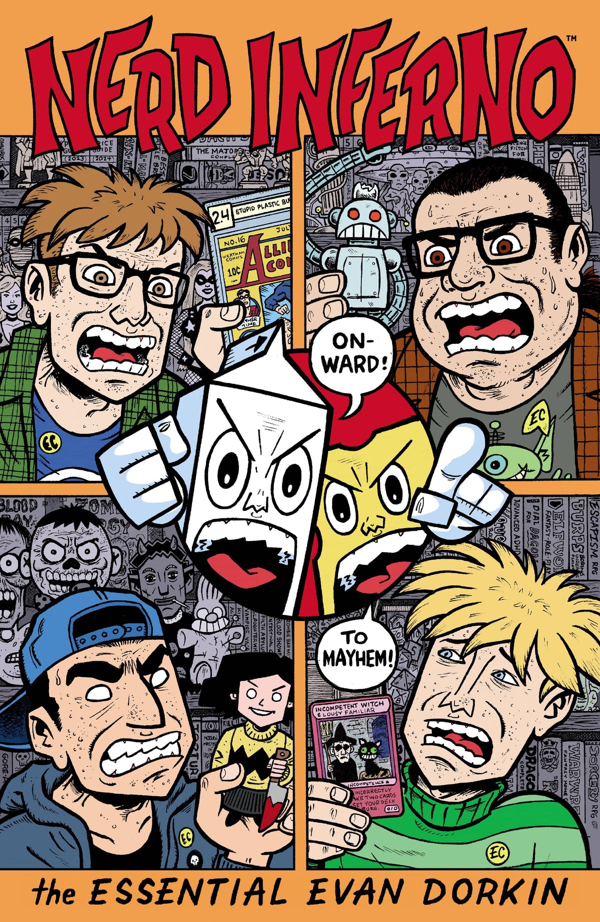Dark Horse Comics Graphic Novel Nerd Inferno: The Essential Evan Dorkin 9781506753058 PRH-9781506753058