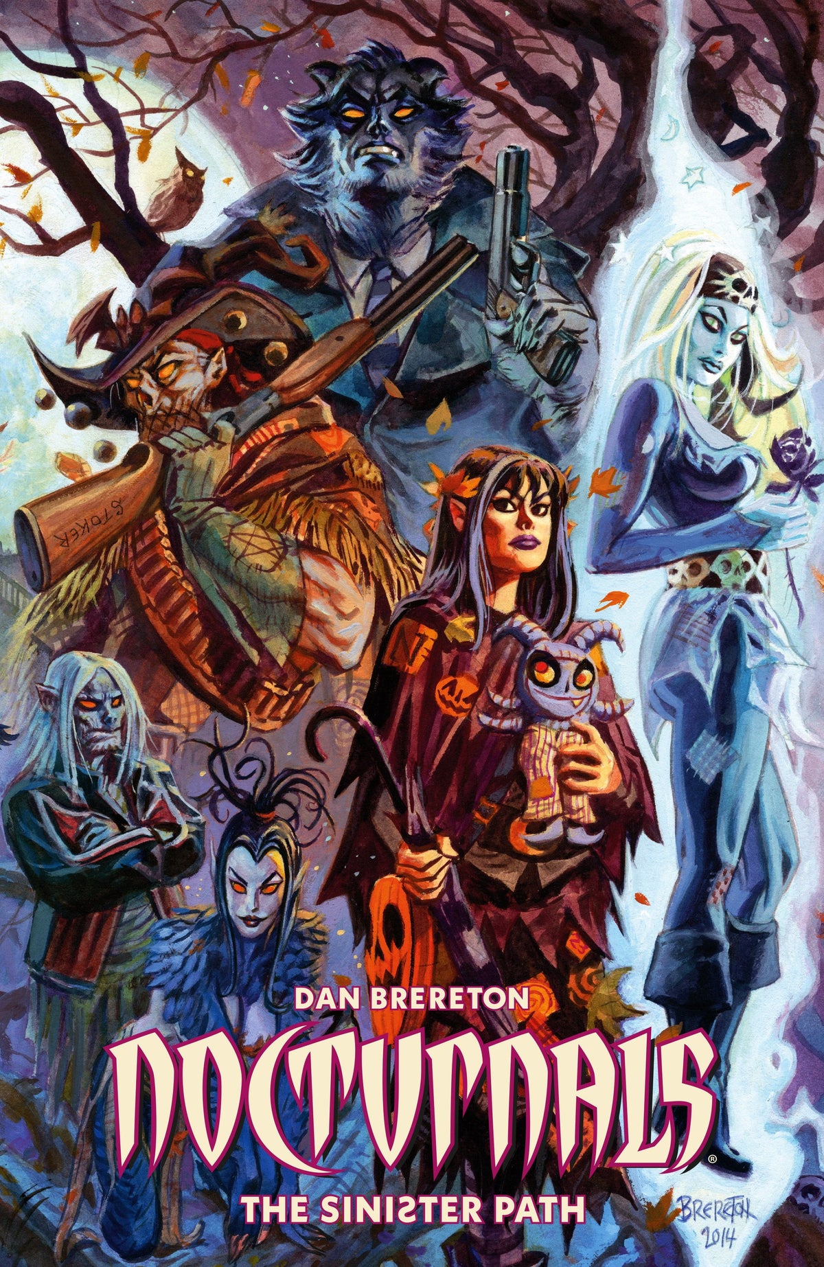 Dark Horse Comics Graphic Novel Nocturnals: The Sinister Path 9781506750231 PRH-9781506750231