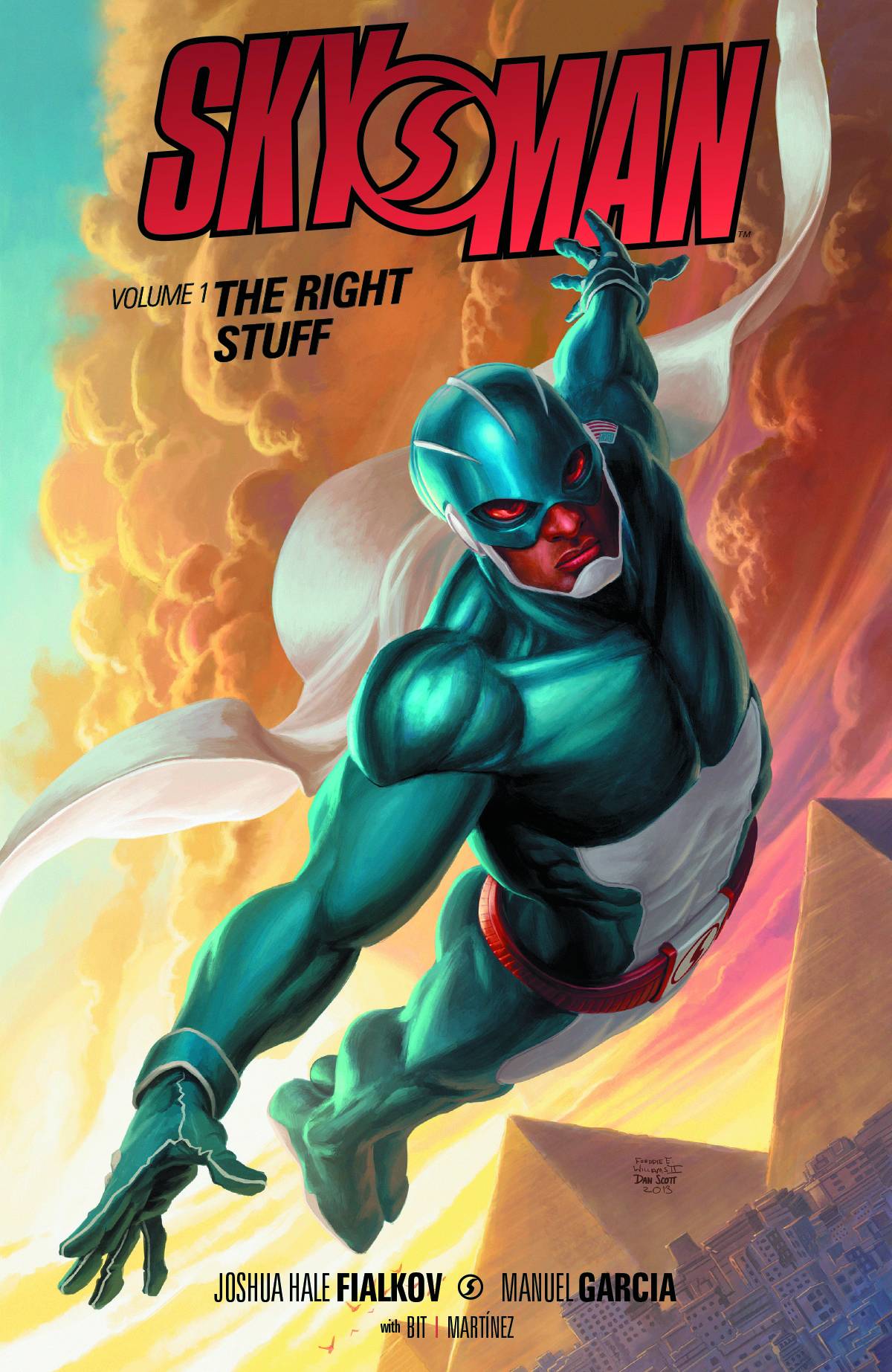 DARK HORSE COMICS Graphic Novel SKYMAN TP VOL 01 RIGHT STUFF 9781616554392 APR140047