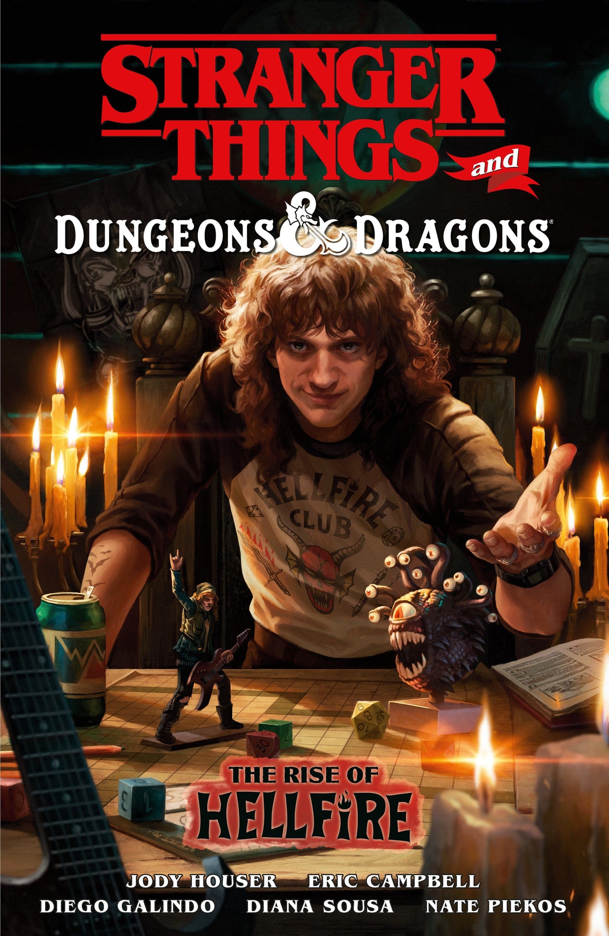 Dark Horse Comics Graphic Novel Stranger Things and Dungeons & Dragons: The Rise of Hellfire 9781506737126 PRH-9781506737126