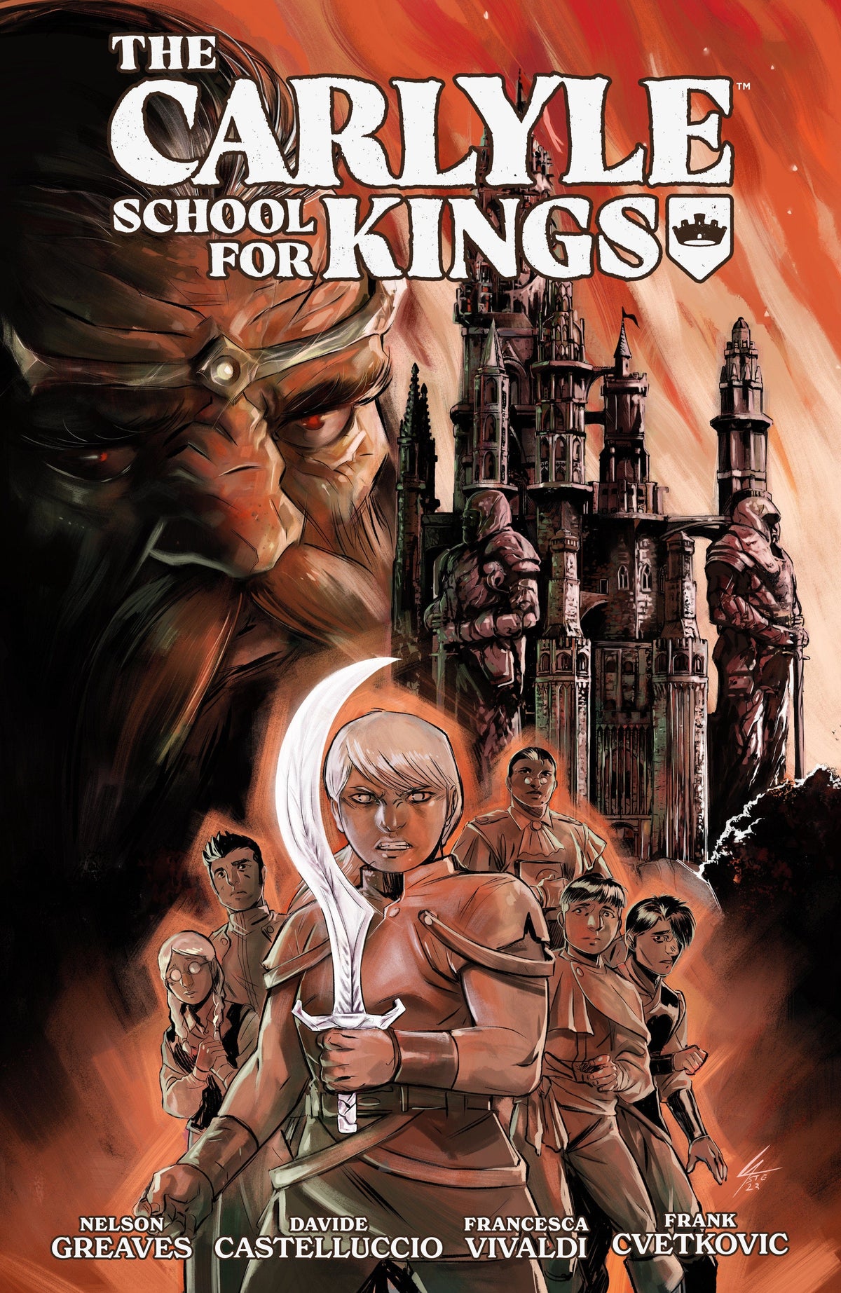 Dark Horse Comics Graphic Novel The Carlyle School for Kings 9781506743899 PRH-9781506743899