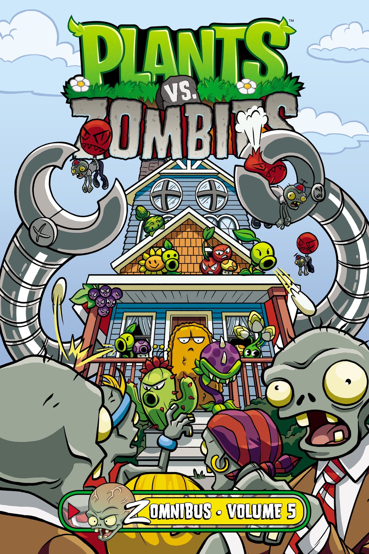 Dark Horse Graphic Novel Plants vs. Zombies Zomnibus Volume 5 9781506753300 PRH-9781506753300