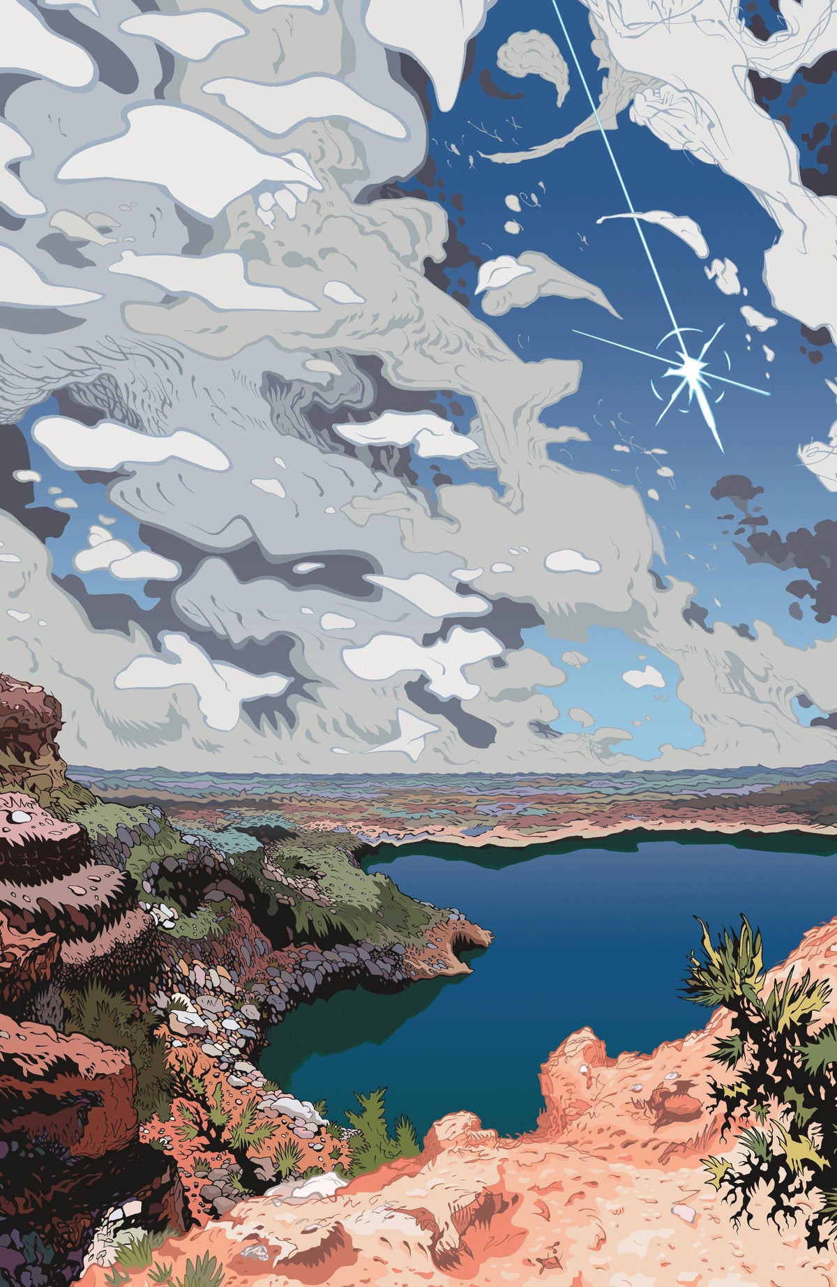 DARK HORSE PRH Comic Books > Incentives BLUE BOOK 1947 #3 CVR C 1:10 MOORE INCV VAR 76156801172200331 JAN241145