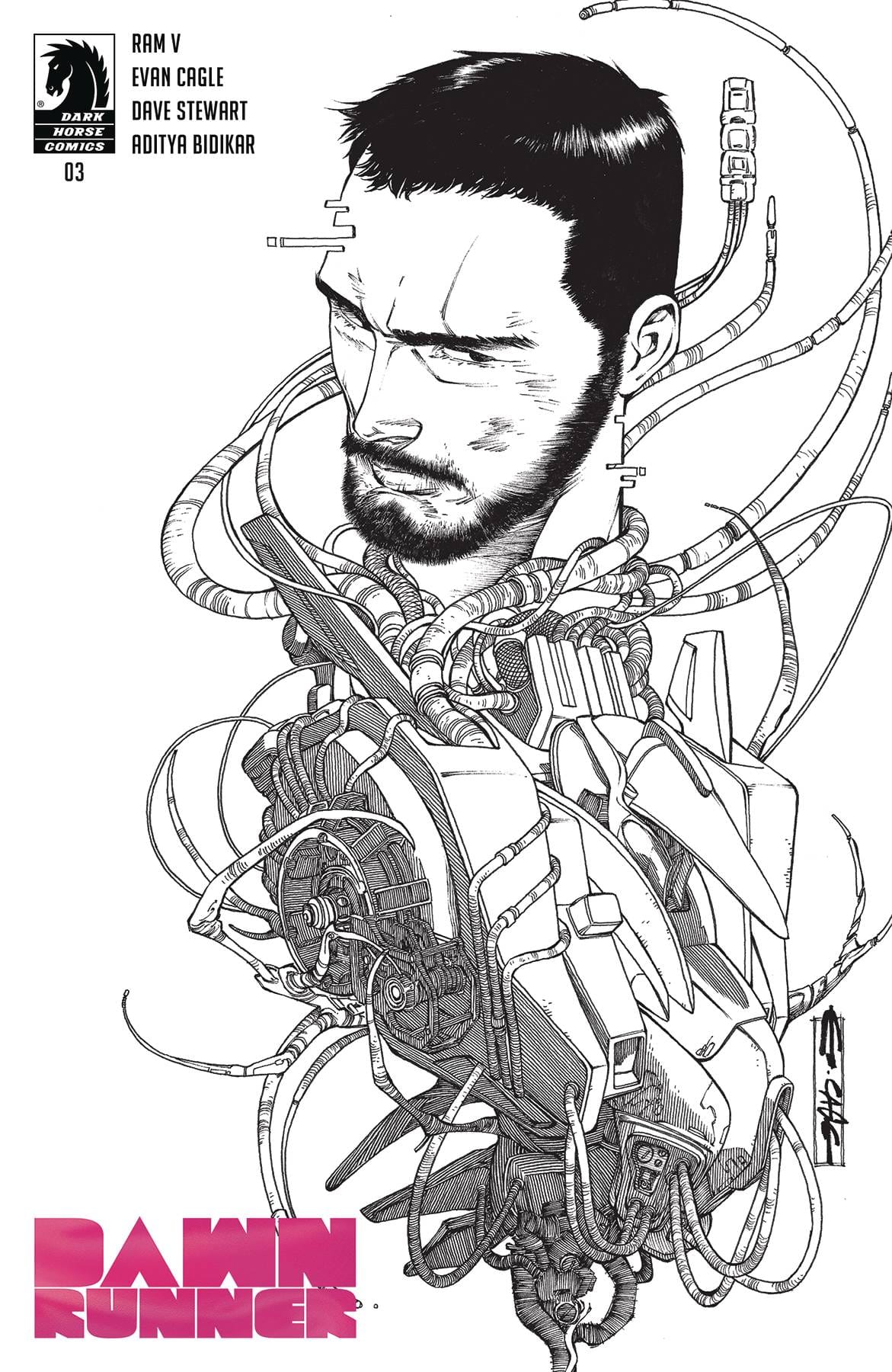 DARK HORSE PRH Comic Books > Incentives DAWNRUNNER #3 CVR D 1:10 INCV CAGLE FOIL 76156801196800341 FEB240958