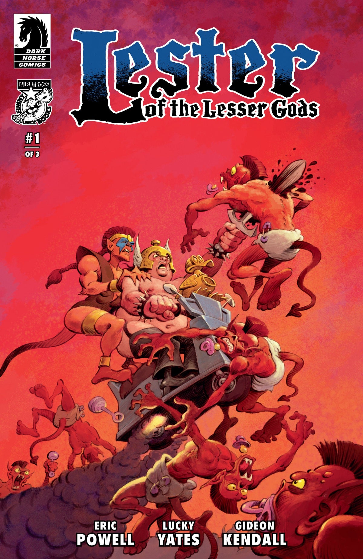 DARK HORSE PRH Comic Books LESTER OF LESSER GODS #1 CVR A KENDALL 76156801224800111 FEB240973