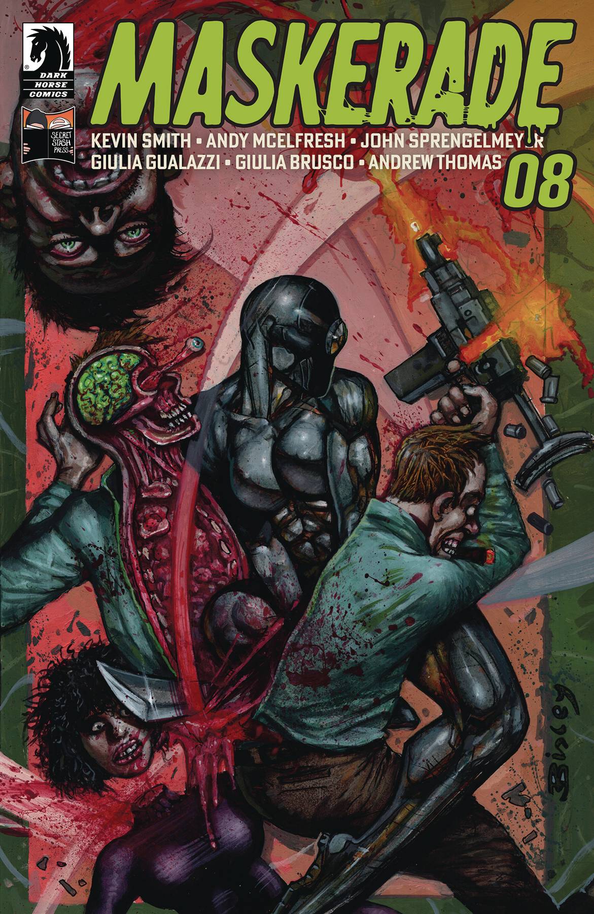 DARK HORSE PRH Comic Books MASKERADE #8 (OF 8) CVR B BISLEY 76156801002200821 JUN231343