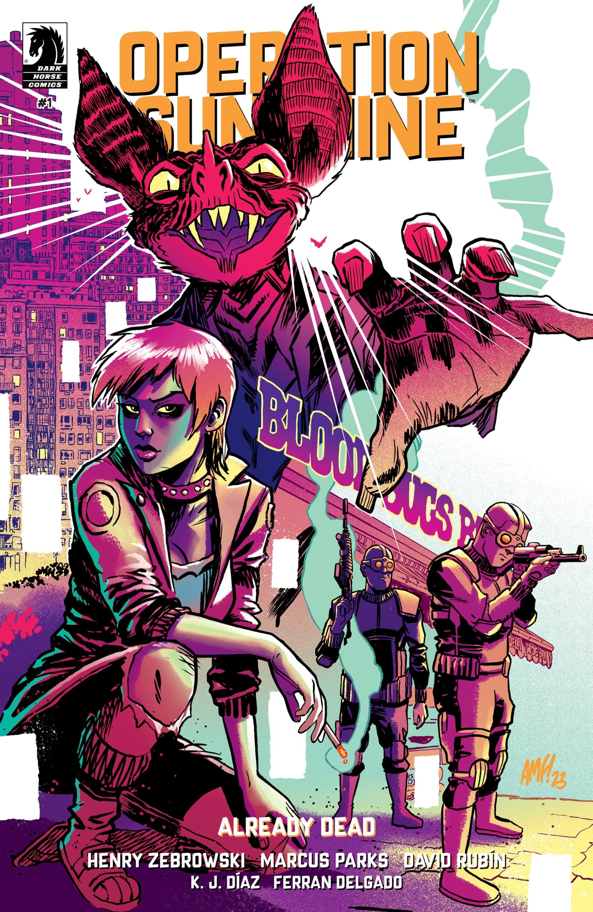 DARK HORSE PRH Comic Books OPERATION SUNSHINE ALREADY DEAD #1 CVR D FOC FLEECS 76156801209500141 JAN241184