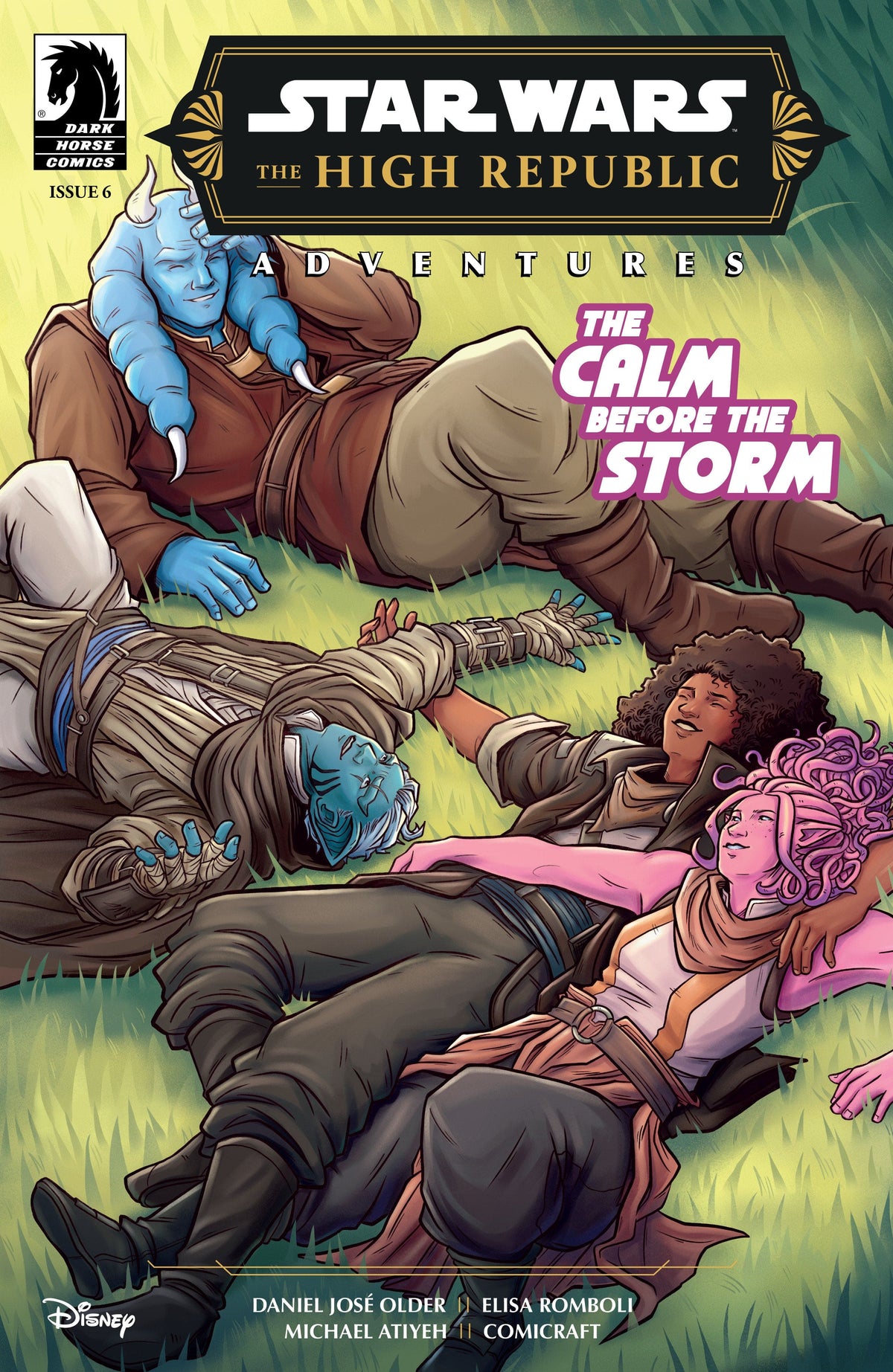 DARK HORSE PRH Comic Books STAR WARS HIGH REPUBLIC ADVENTURES PHASE III #6 CVR B REES 76156801131900621 FEB240990