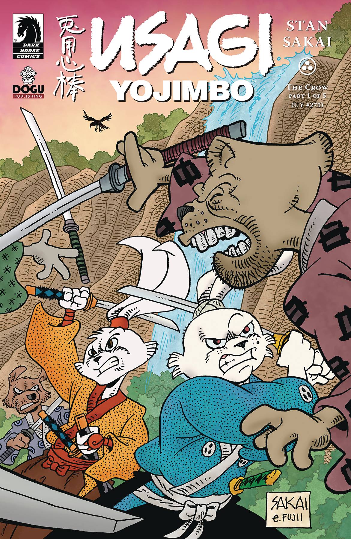 DARK HORSE PRH Comic Books USAGI YOJIMBO CROW #1 CVR A SAKAI 76156801206400111 JAN241191