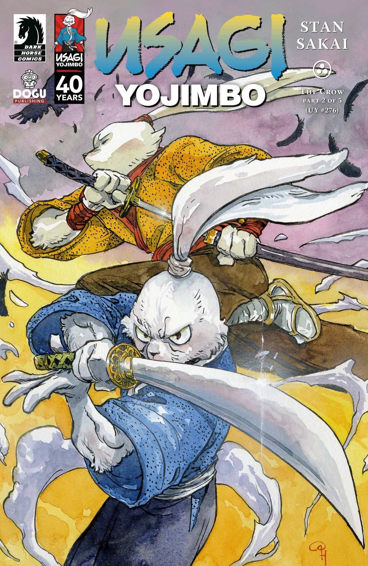 DARK HORSE PRH Comic Books USAGI YOJIMBO CROW #2 CVR B Han 76156801206400221 FEB240993