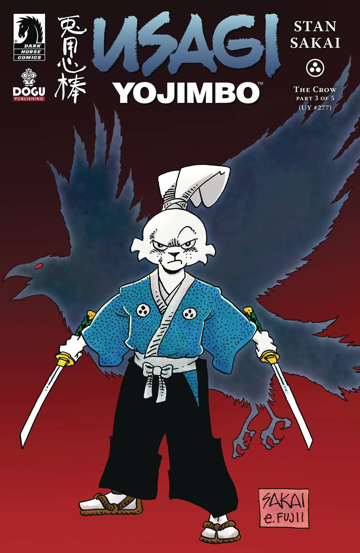 DARK HORSE PRH Comic Books USAGI YOJIMBO CROW #3 CVR A SAKAI 76156801206400311 MAR241110